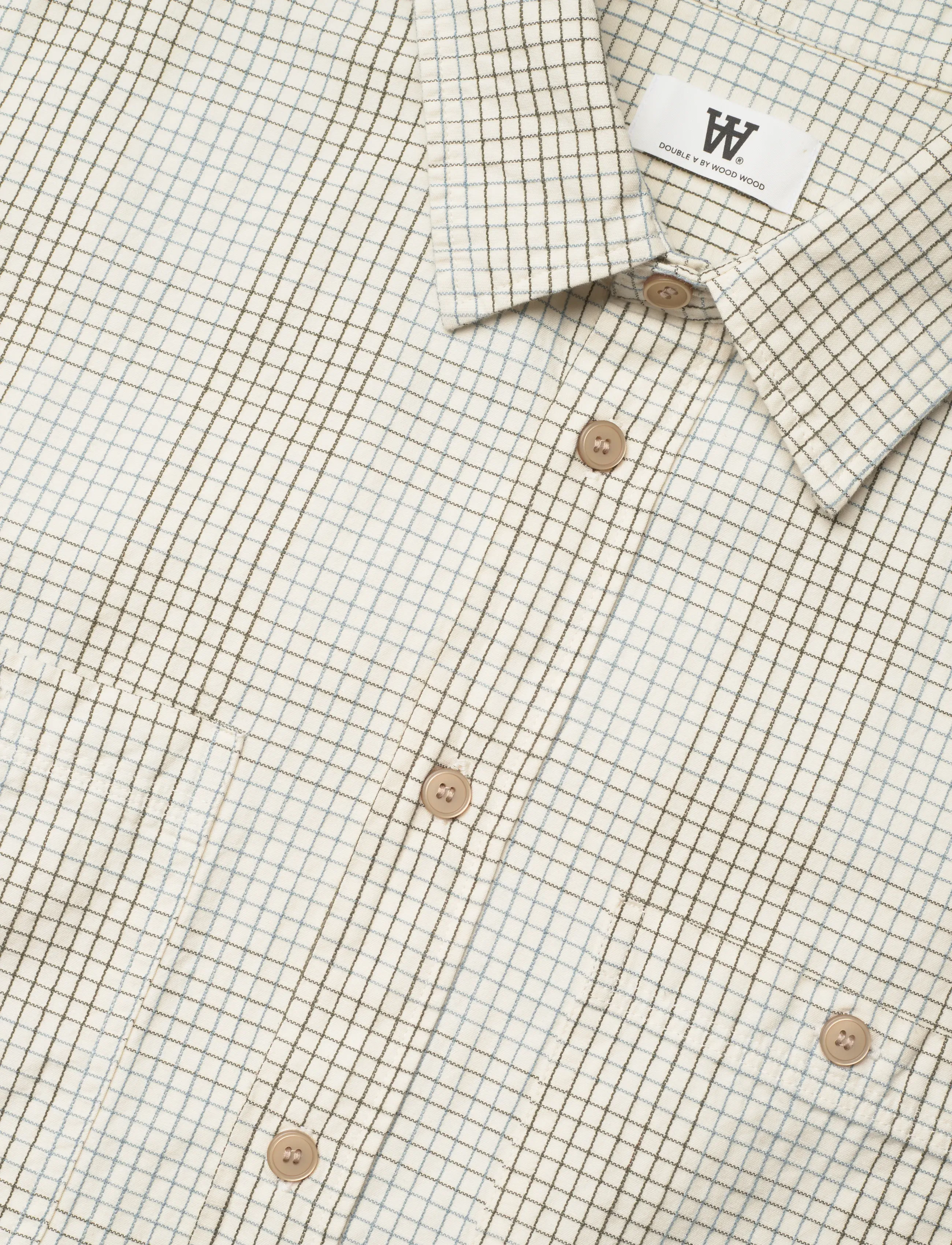 WOOD WOOD - WWCooper shirt 25336 - checkered shirts - slate check - 3