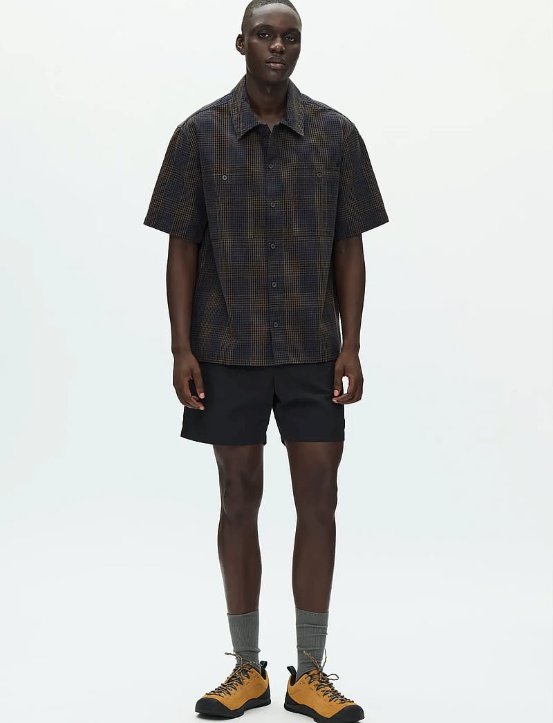 WOOD WOOD - WWCooper SS shirt 25336 - ruudulised särgid - ermine check - 2