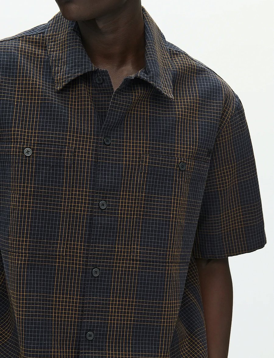 WOOD WOOD - WWCooper SS shirt 25336 - rutiga skjortor - ermine check - 4