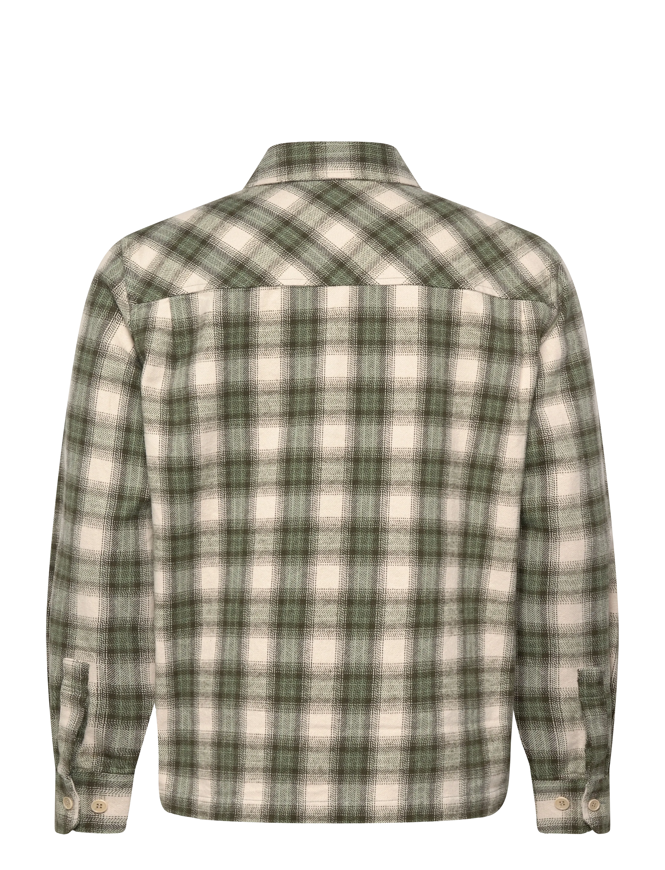 WOOD WOOD - WWClay overshirt 25339 - flanell-hemden - grape leaf check - 2