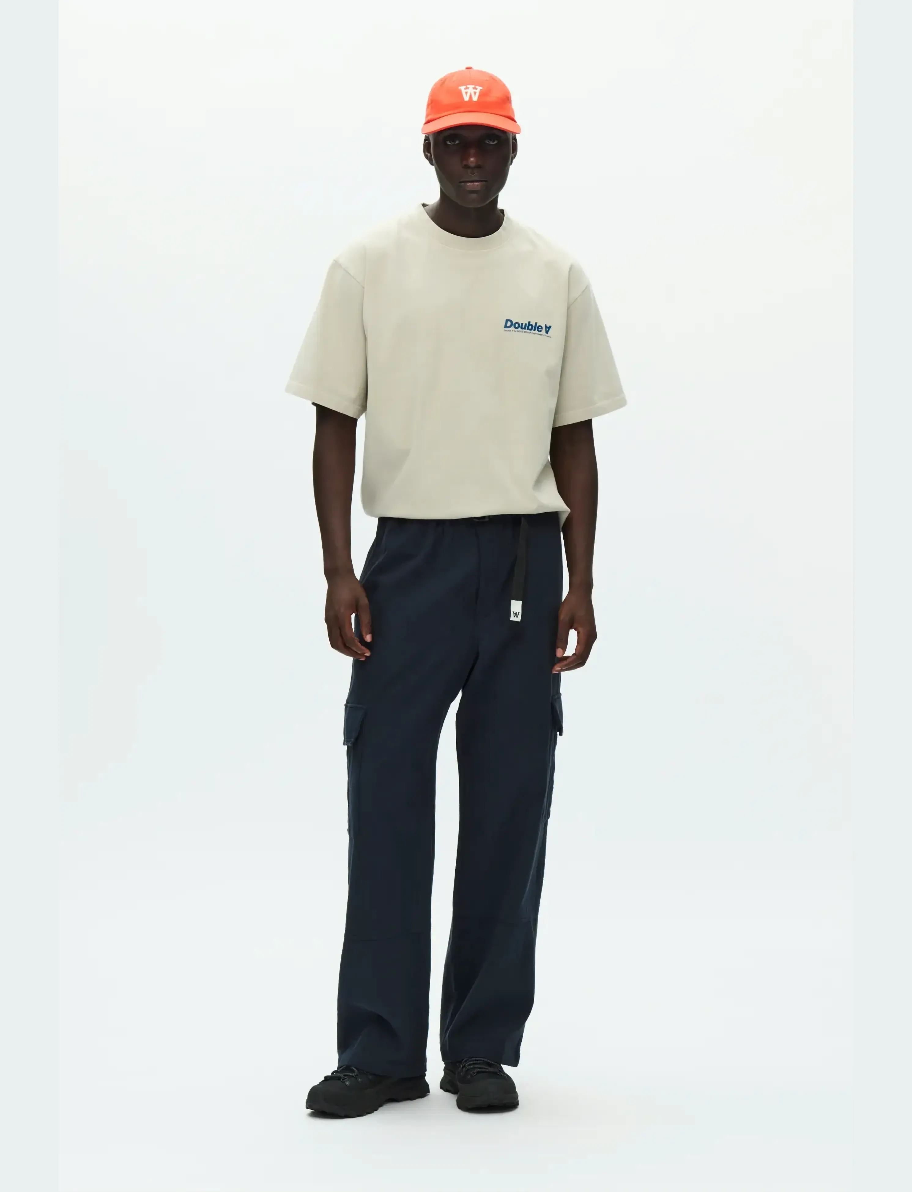 WOOD WOOD - WWRobert cargo X trouser 25340 - cargobukser - salute - 3