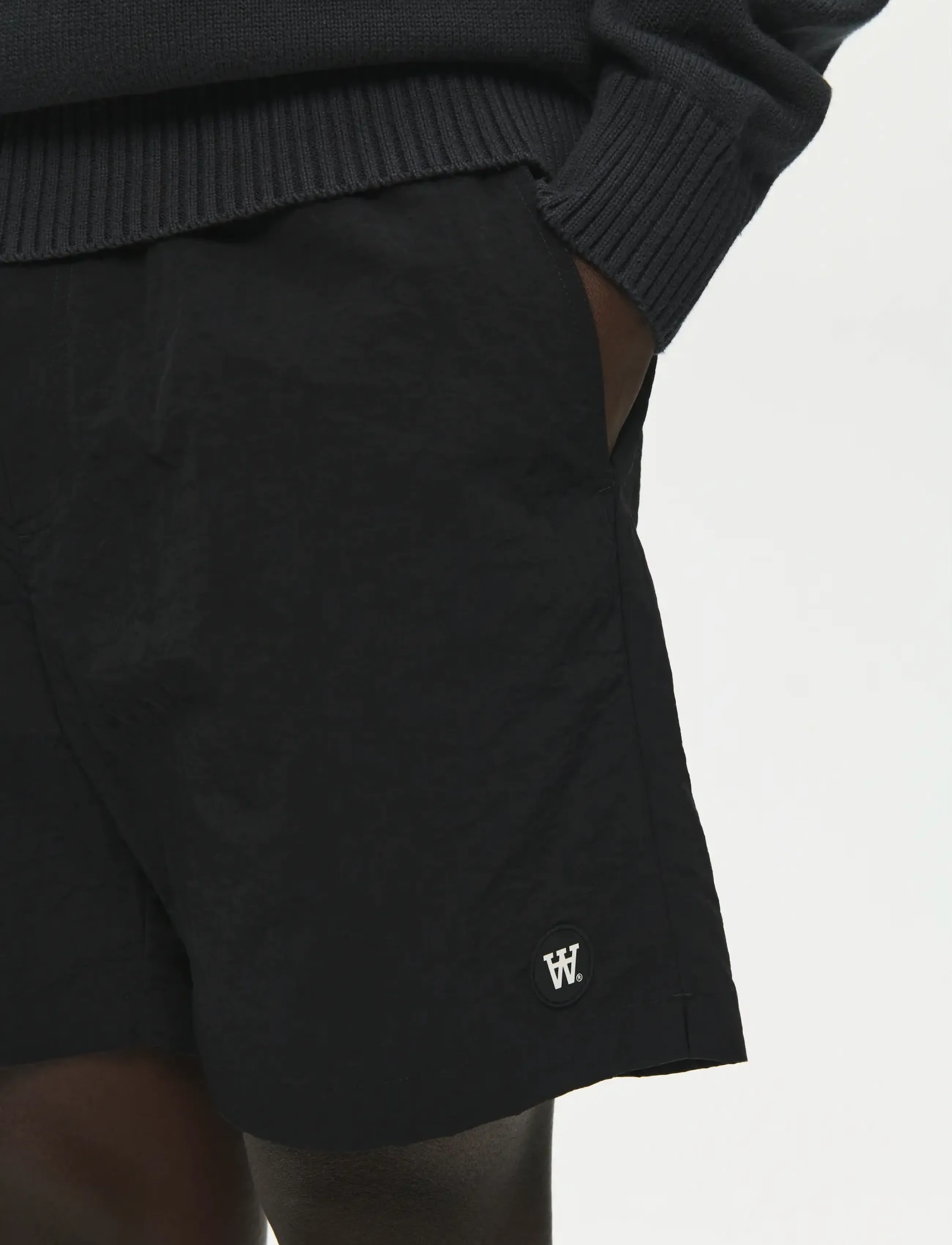 WOOD WOOD - WWDub swim trunks 25347 - shorts de bain - black - 2