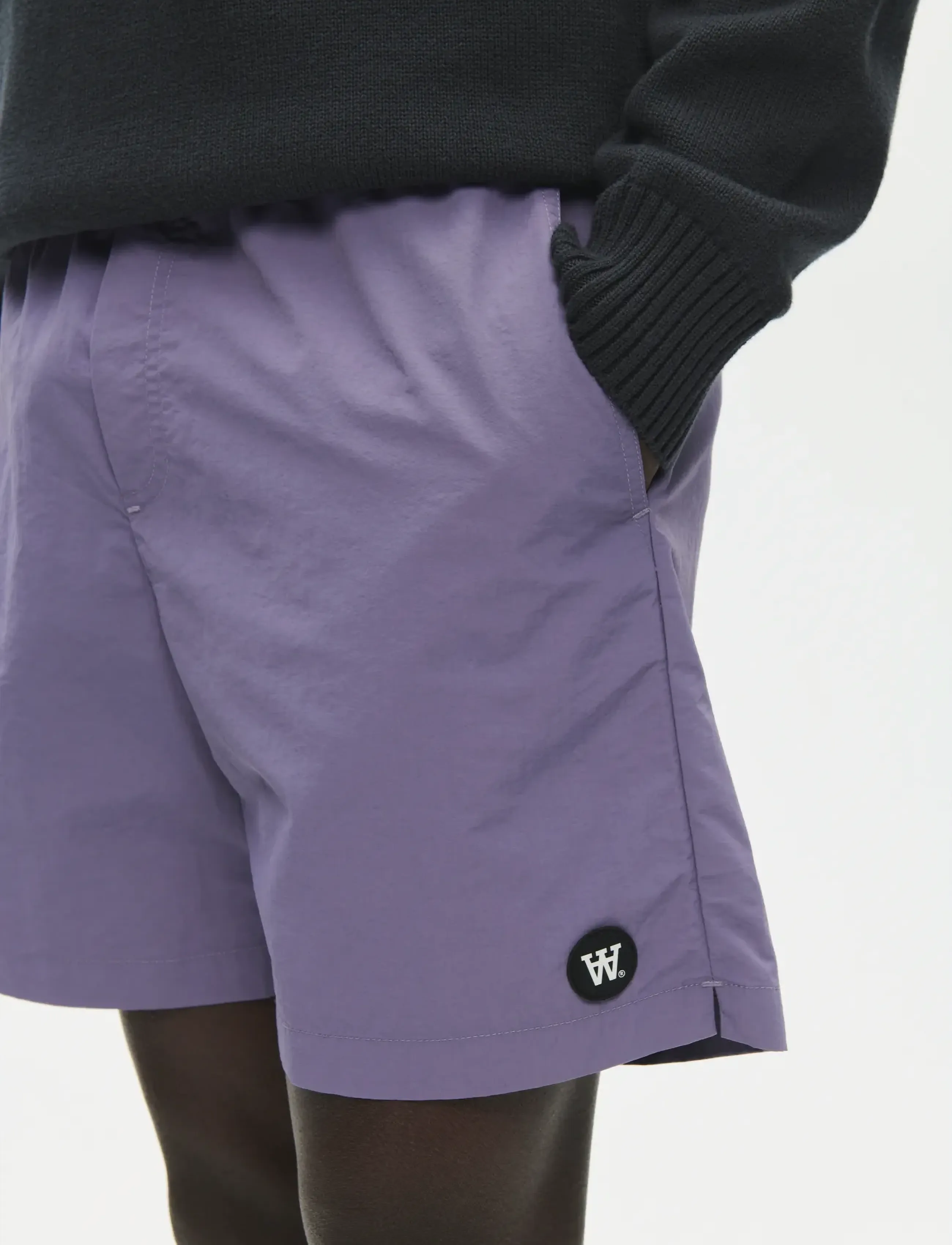 WOOD WOOD - WWDub swim trunks 25347 - badebukser - minimal gray - 4