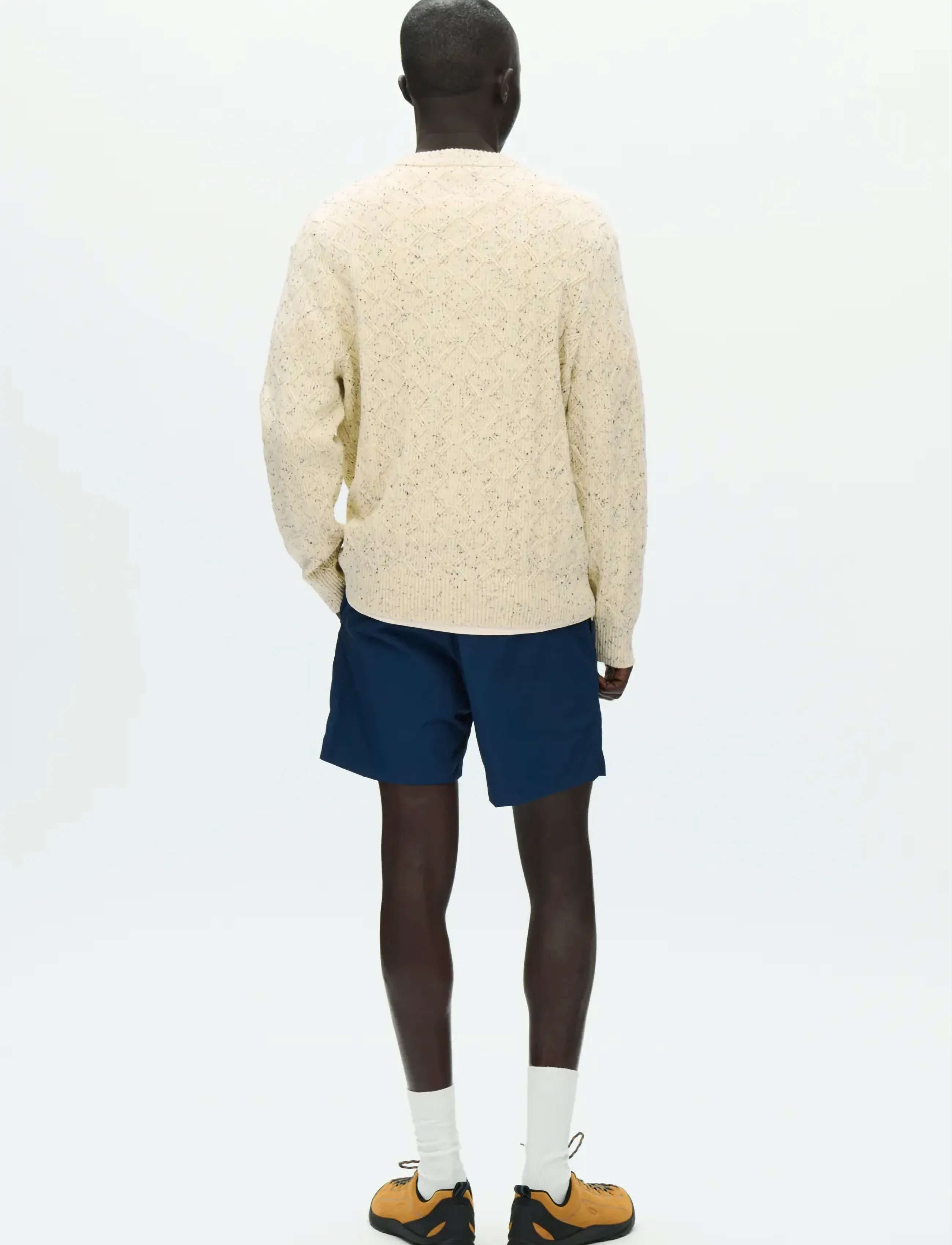 WOOD WOOD - WWLamin crew neck 25373 - Ümmarguse kaelusega kudumid - moonstruck - 4
