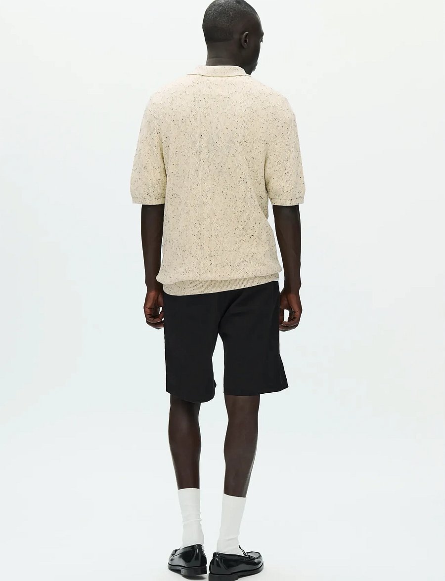 WOOD WOOD - WWLamin polo 25373 - short-sleeved polos - moonstruck - 3