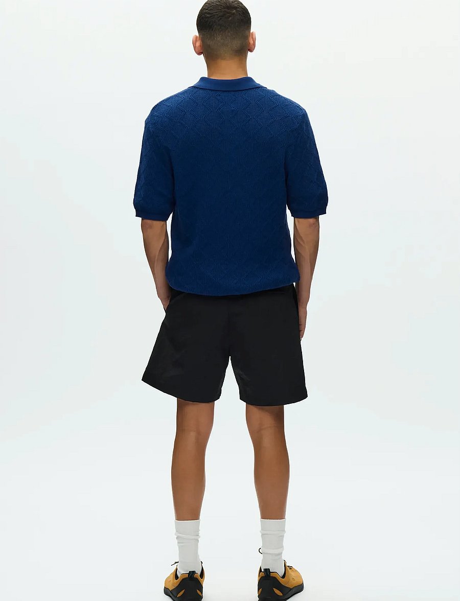WOOD WOOD - WWLamin polo 25373 - lühikeste varrukatega polod - navy peony - 4