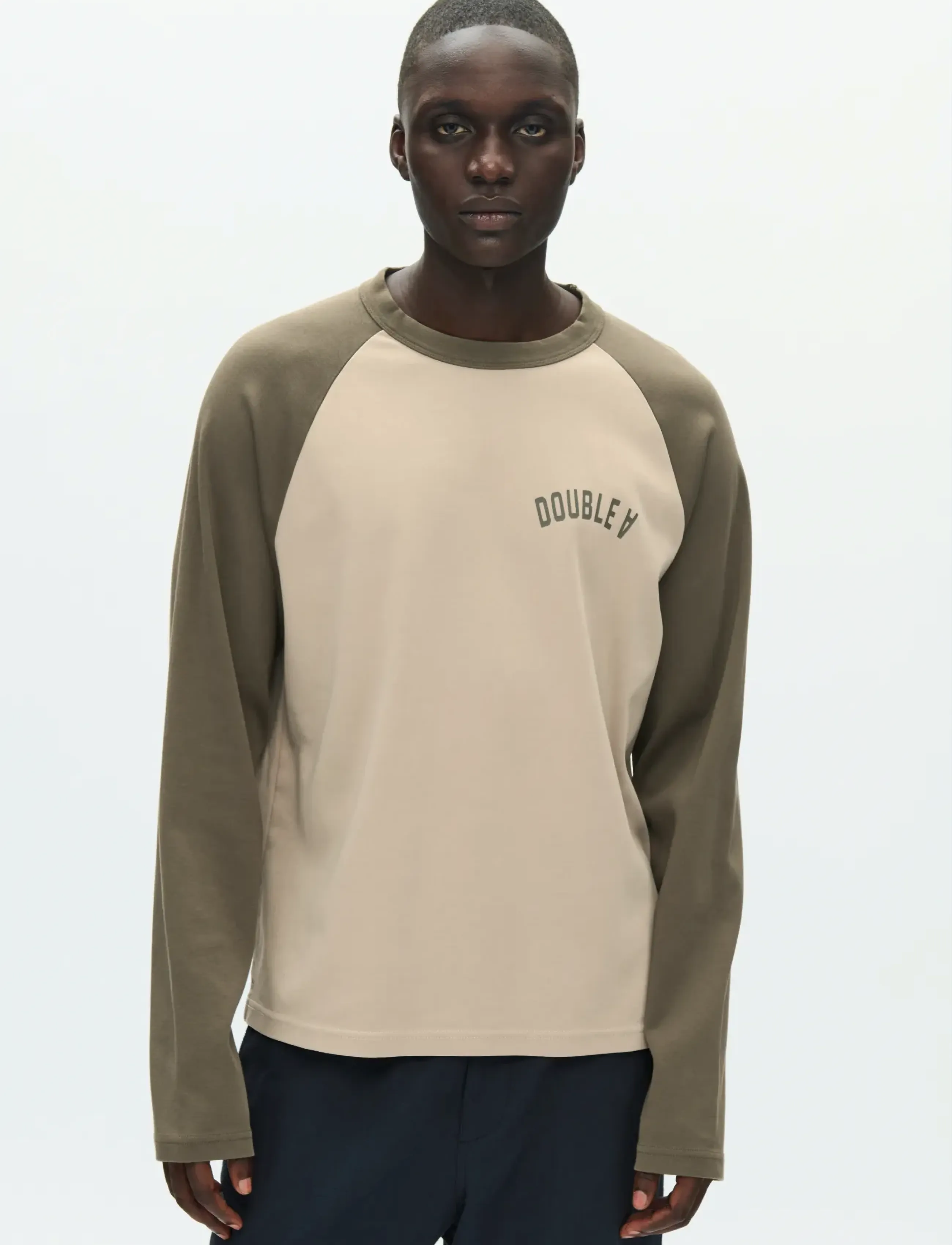 WOOD WOOD WWDiego LS tee 25214 - WOOD WOOD - GRAPE LEAF / beige