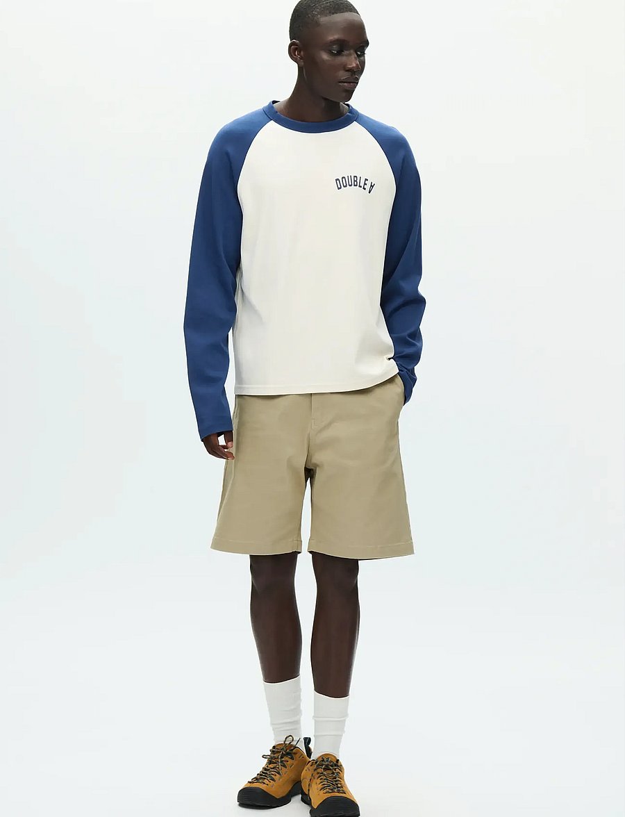 WOOD WOOD - WWDiego LS tee 25214 - langärmelige t-shirts - navy peony - 2