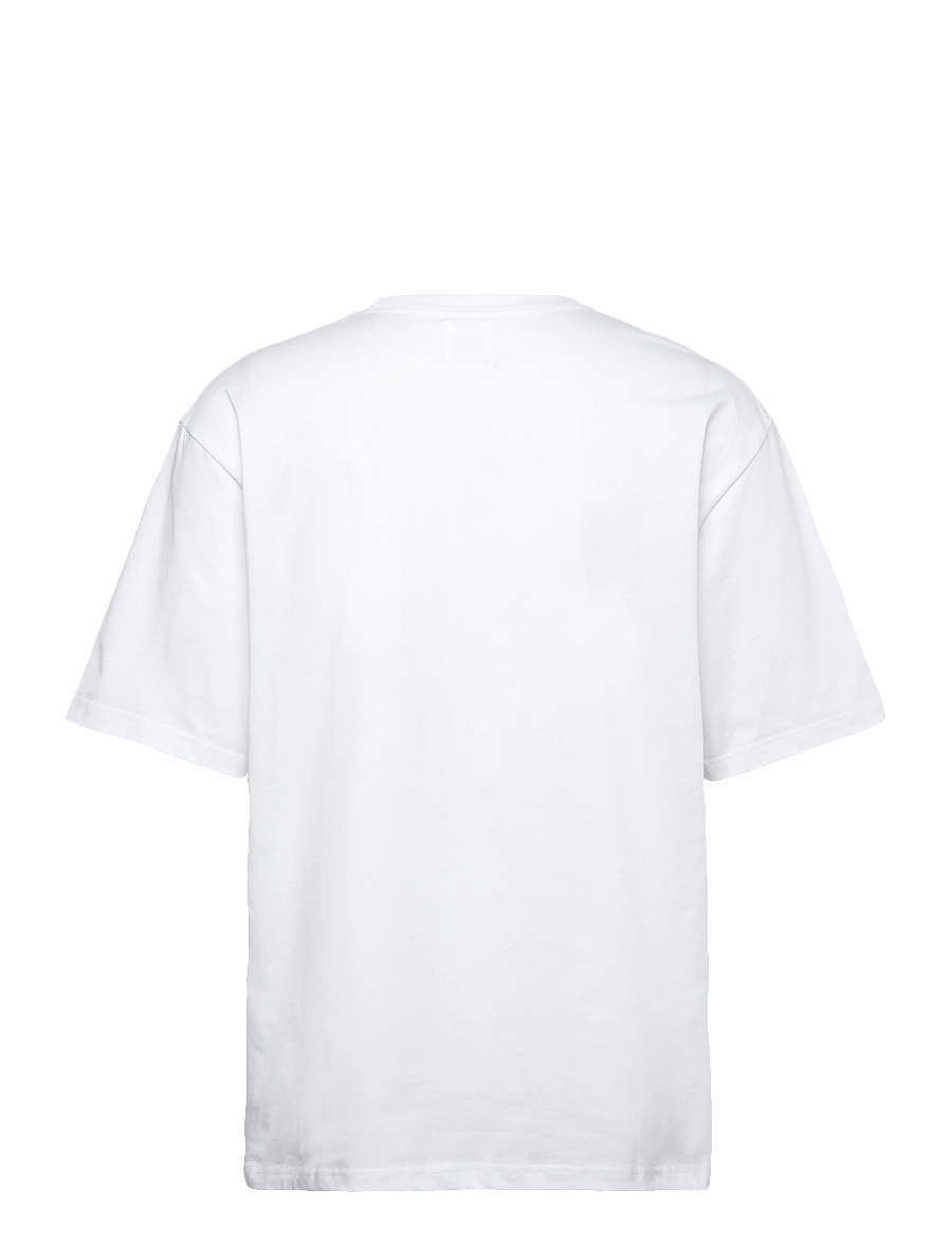 WOOD WOOD - WWLiam tee stickers 25074 - kurzärmelige t-shirts - bright white - 2