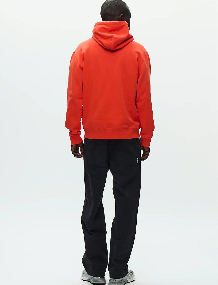 WOOD WOOD - WWCass AA print hoodie 25219 - kapuzenpullover - poinciana - 4