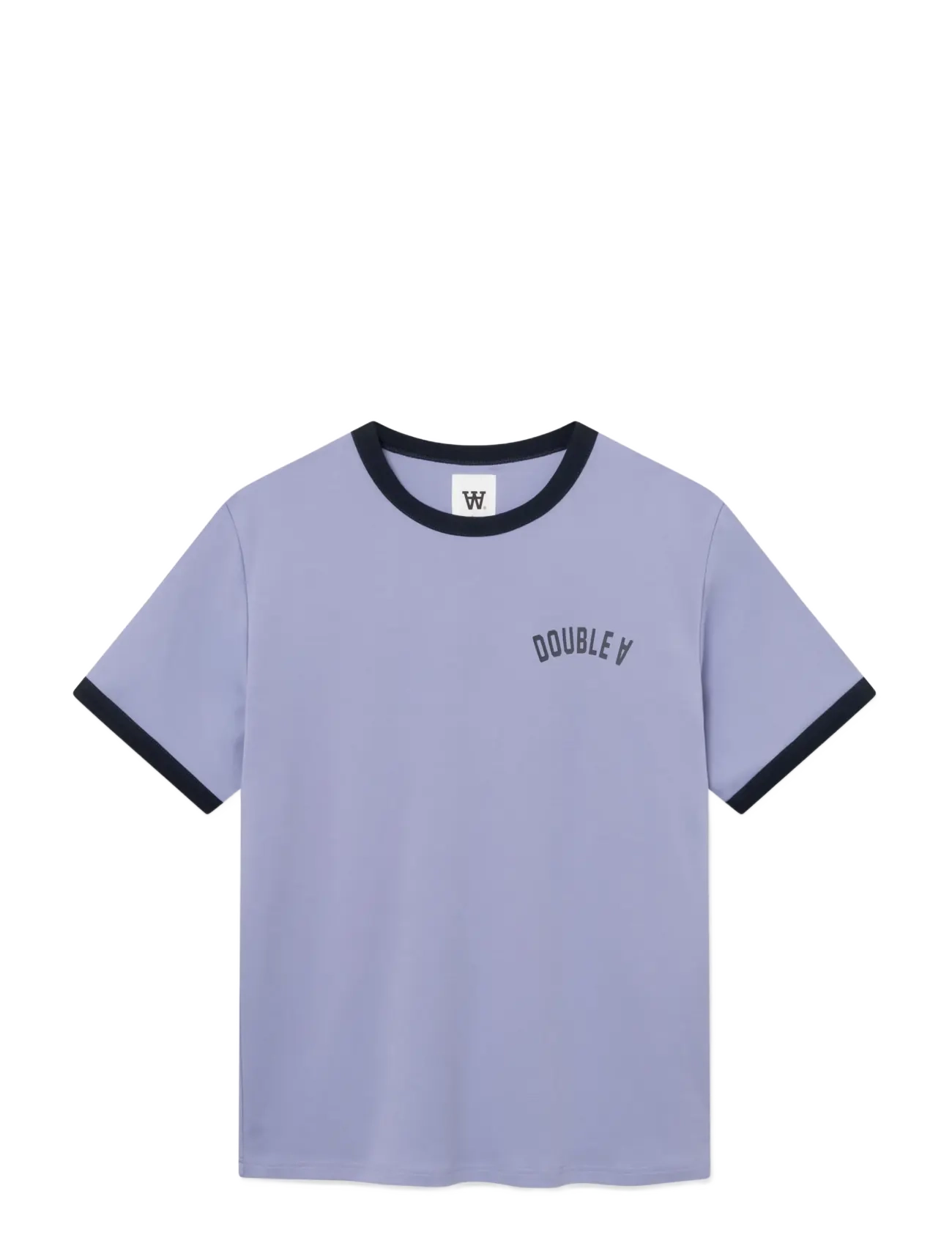 WOOD WOOD - WWParker tee arhie 25214 - kortærmede t-shirts - persian violet - 1