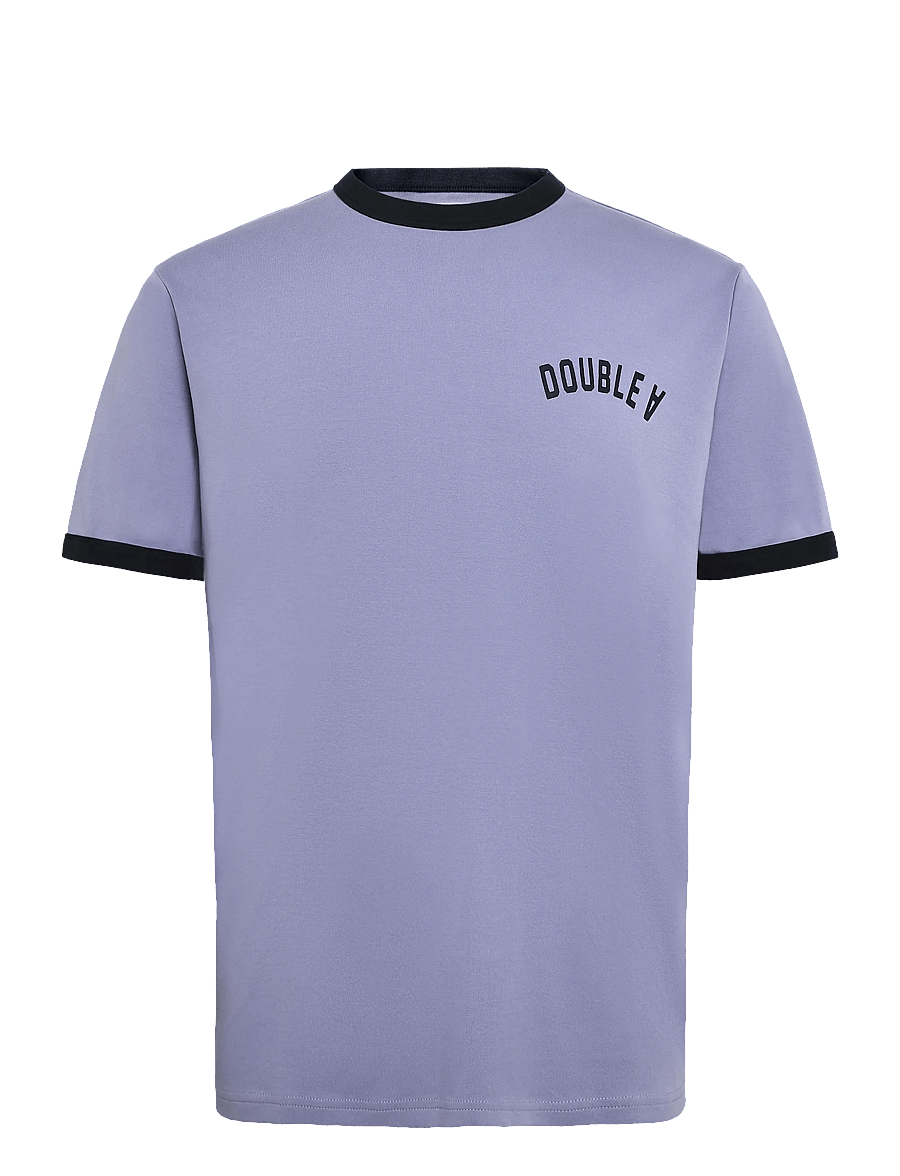 WOOD WOOD - WWParker tee arhie 25214 - kortærmede t-shirts - persian violet - 1