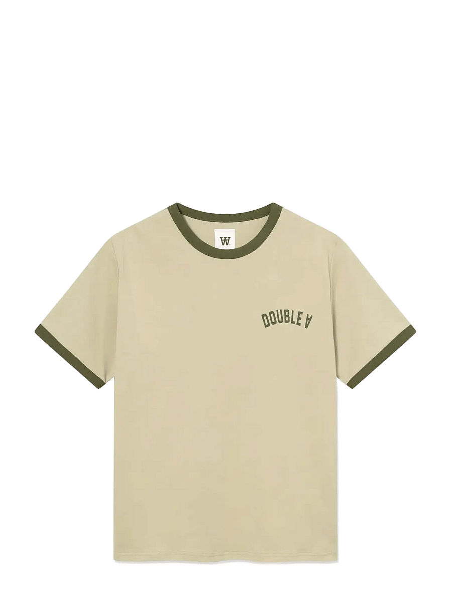 WOOD WOOD - WWParker tee arhie 25214 - short-sleeved t-shirts - seneca rock - 1
