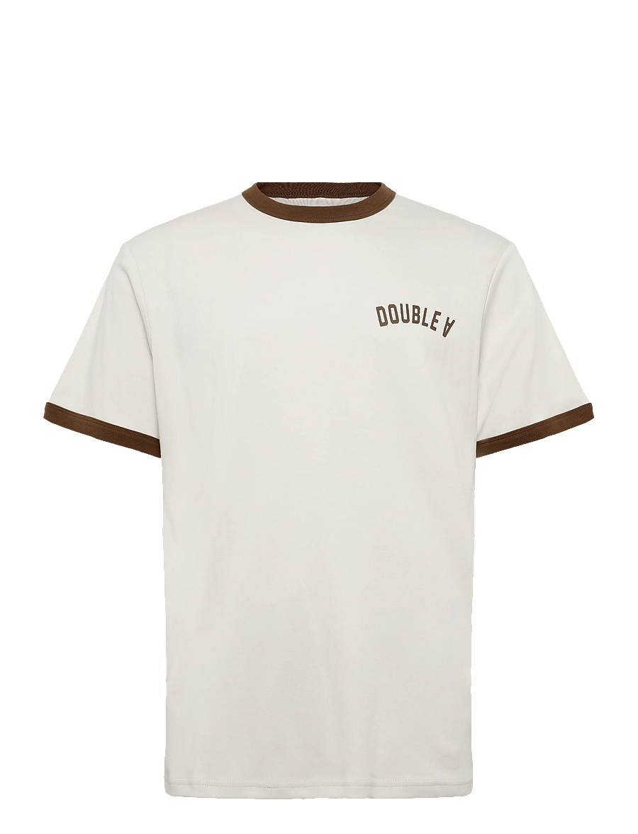 WOOD WOOD - WWParker tee arhie 25214 - kortærmede t-shirts - silver birch - 0