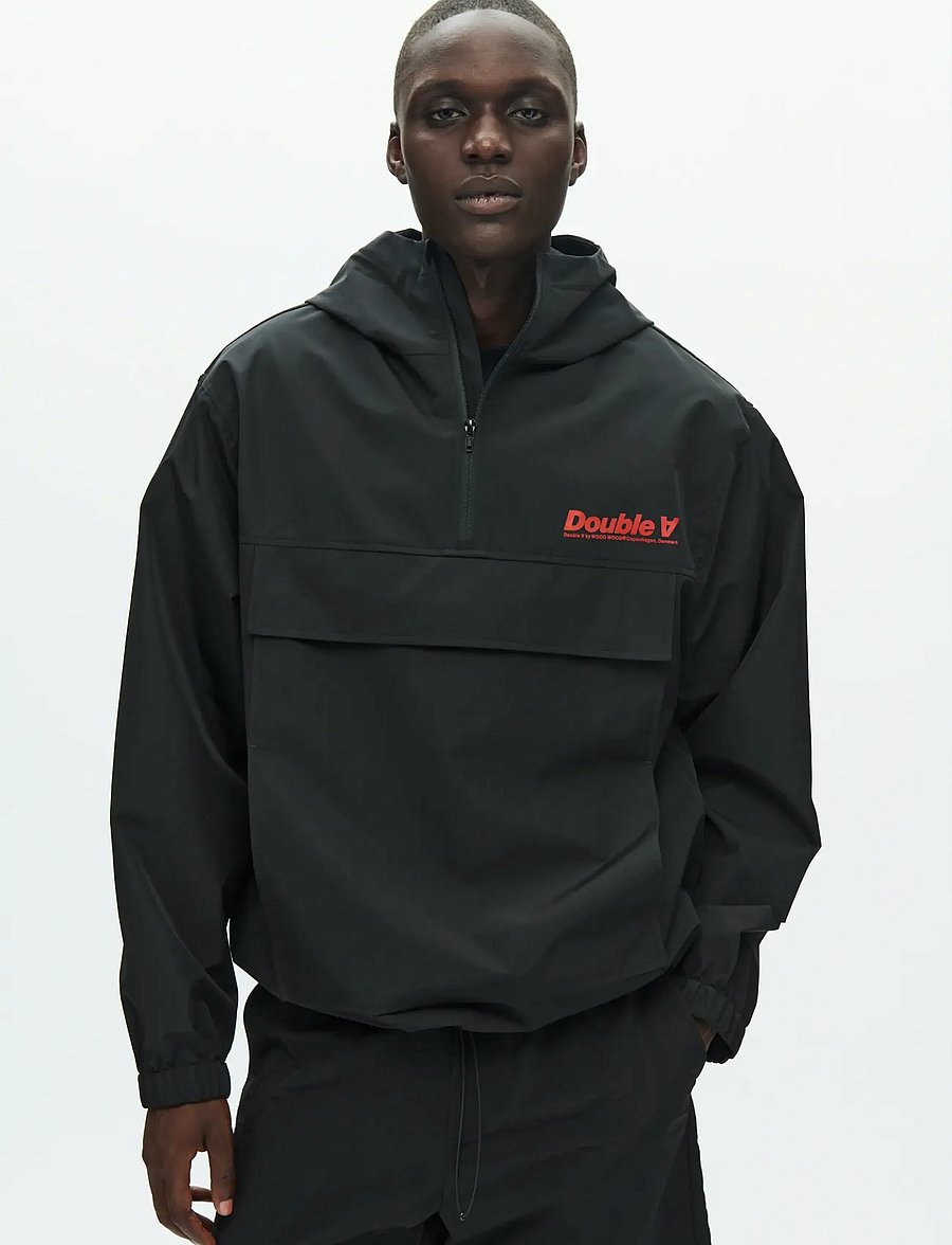 WOOD WOOD - WWKimbo anorak 25401 - anorakid - black - 0