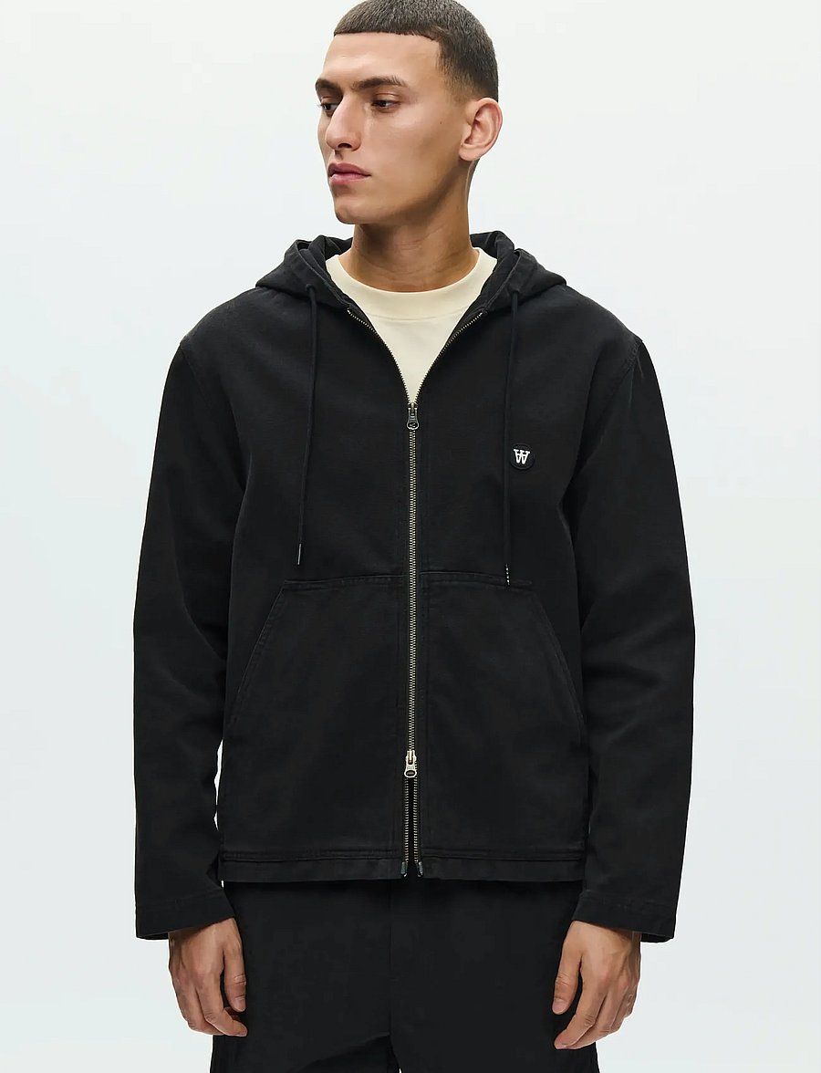 WOOD WOOD - WWPalle jacket 25400 - höstjackor - black - 0