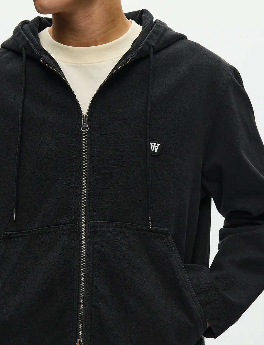 WOOD WOOD - WWPalle jacket 25400 - höstjackor - black - 5