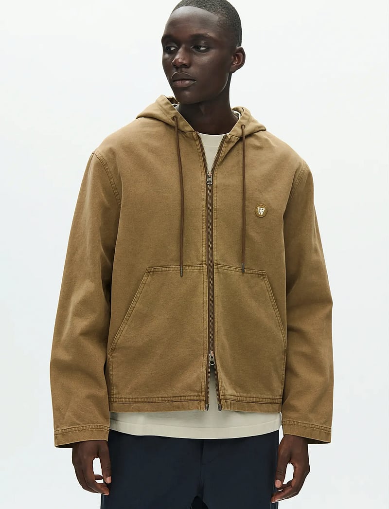 WOOD WOOD - WWPalle jacket 25400 - forårsjakker - desert palm - 0