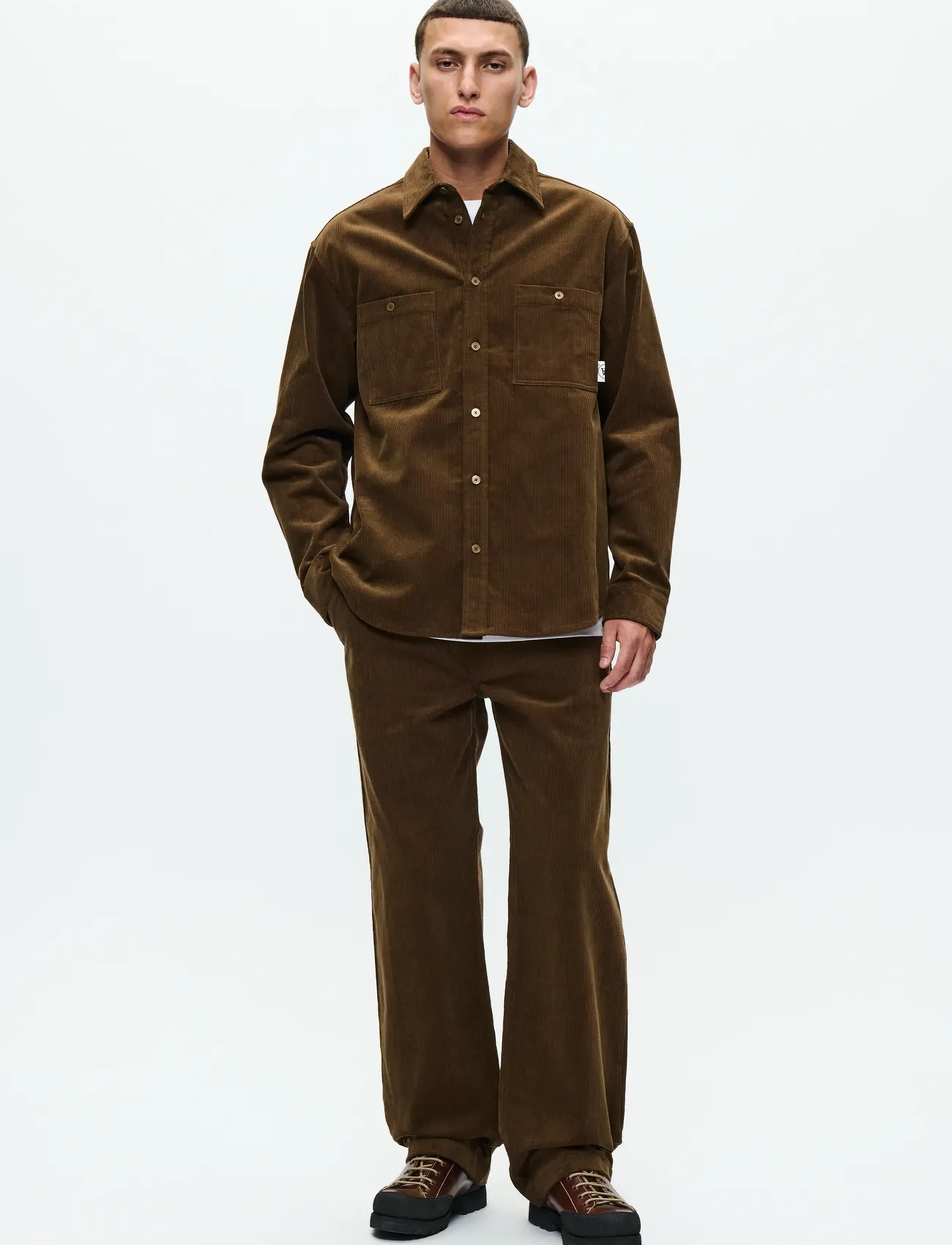 WOOD WOOD - WWSilas trousers 25258 - pantalons décontractés - desert palm - 2