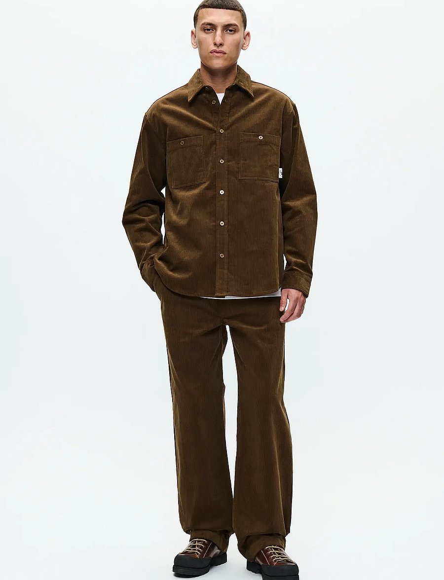 WOOD WOOD - WWSilas trousers 25258 - pantalons décontractés - desert palm - 2