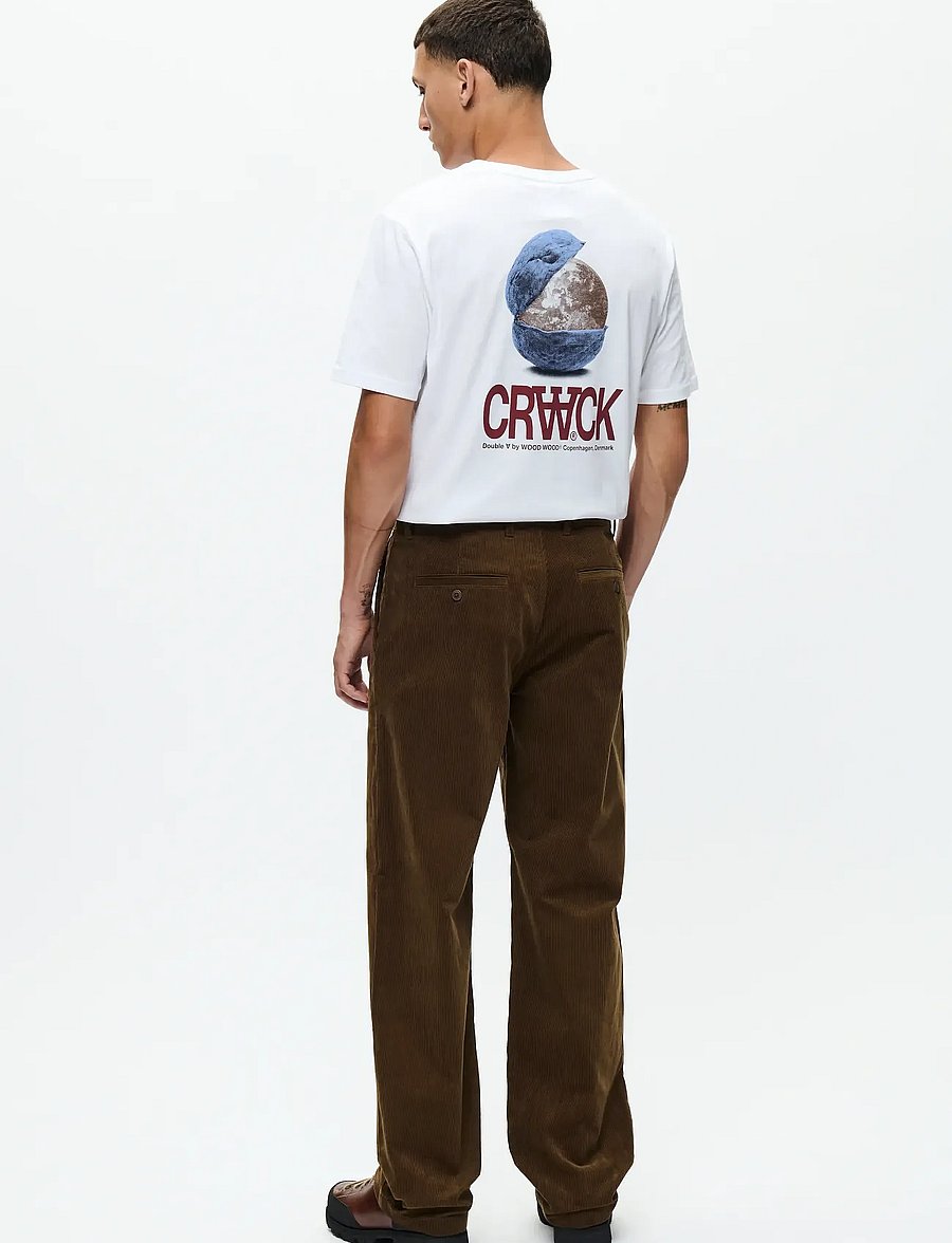WOOD WOOD - WWSilas trousers 25258 - pantalons décontractés - desert palm - 3