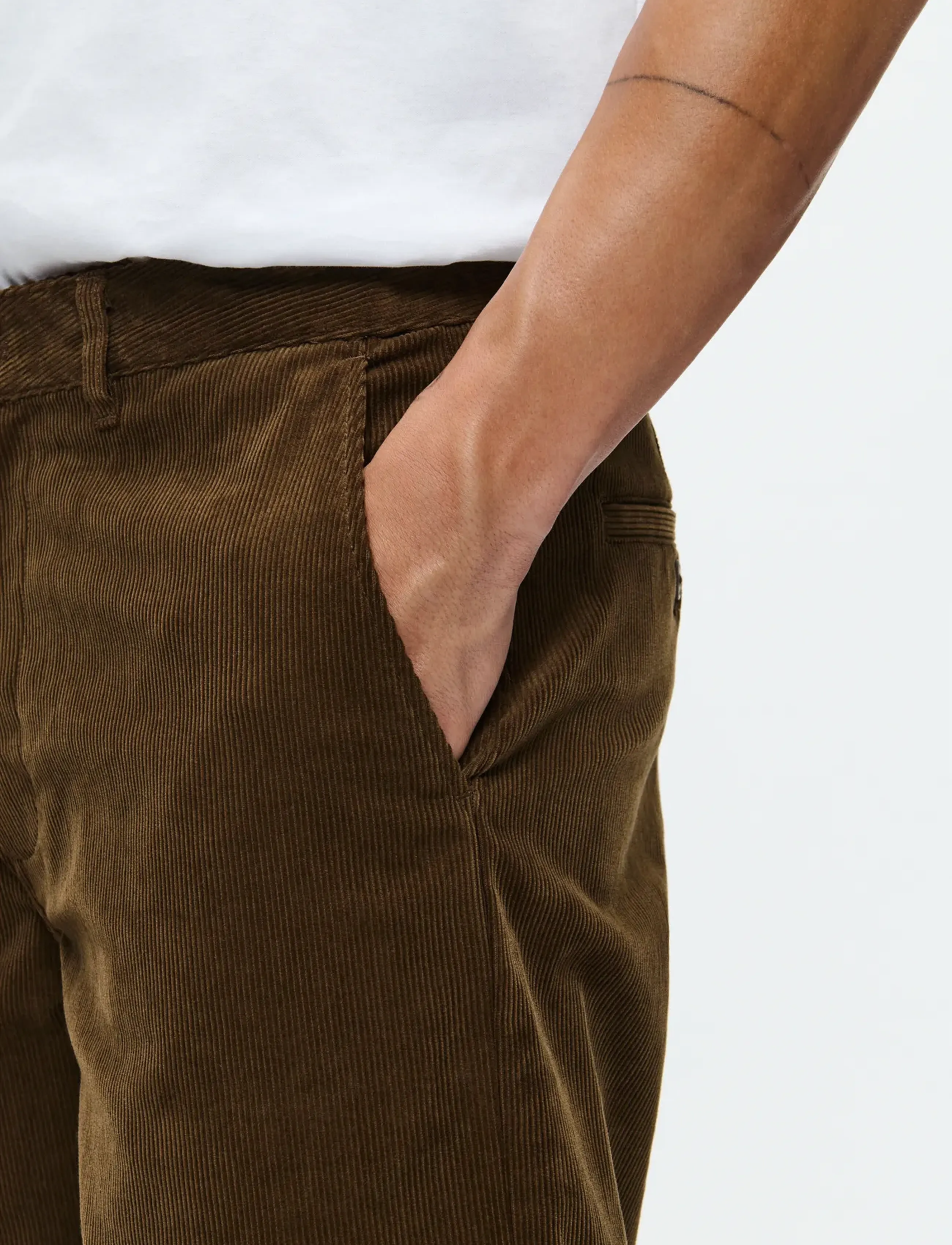 WOOD WOOD - WWSilas trousers 25258 - pantalons décontractés - desert palm - 4