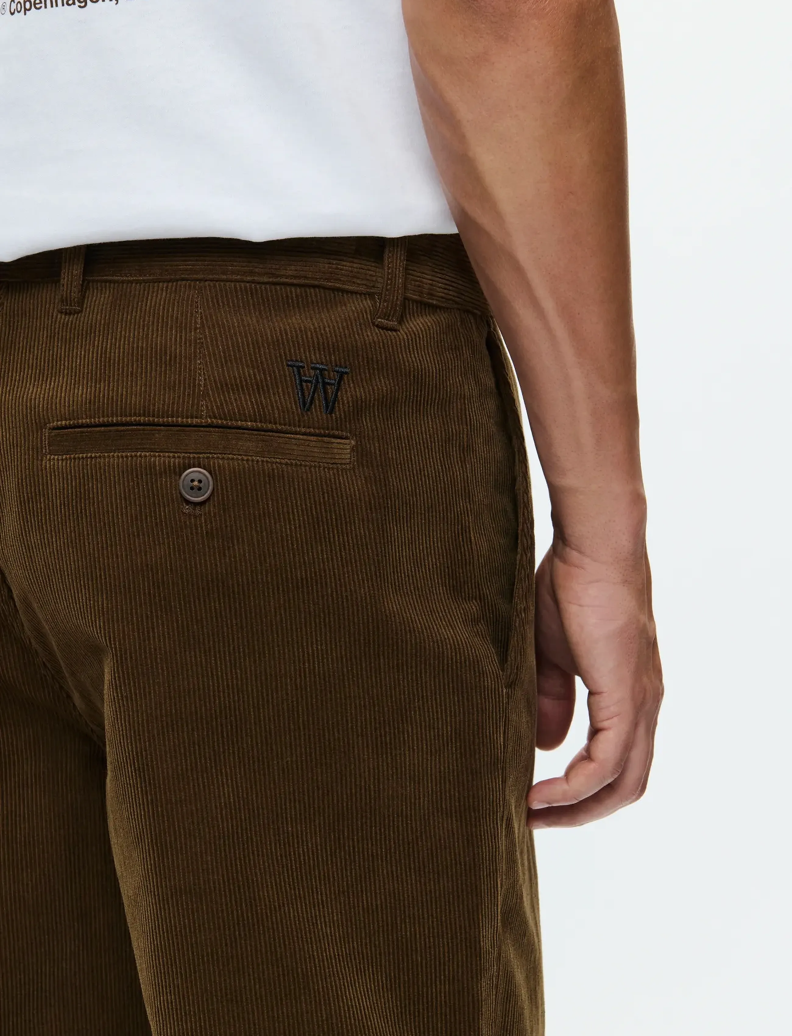 WOOD WOOD - WWSilas trousers 25258 - pantalons décontractés - desert palm - 5