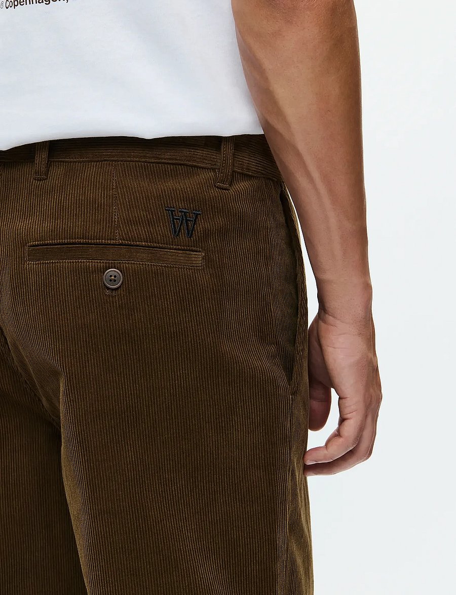 WOOD WOOD - WWSilas trousers 25258 - pantalons décontractés - desert palm - 5
