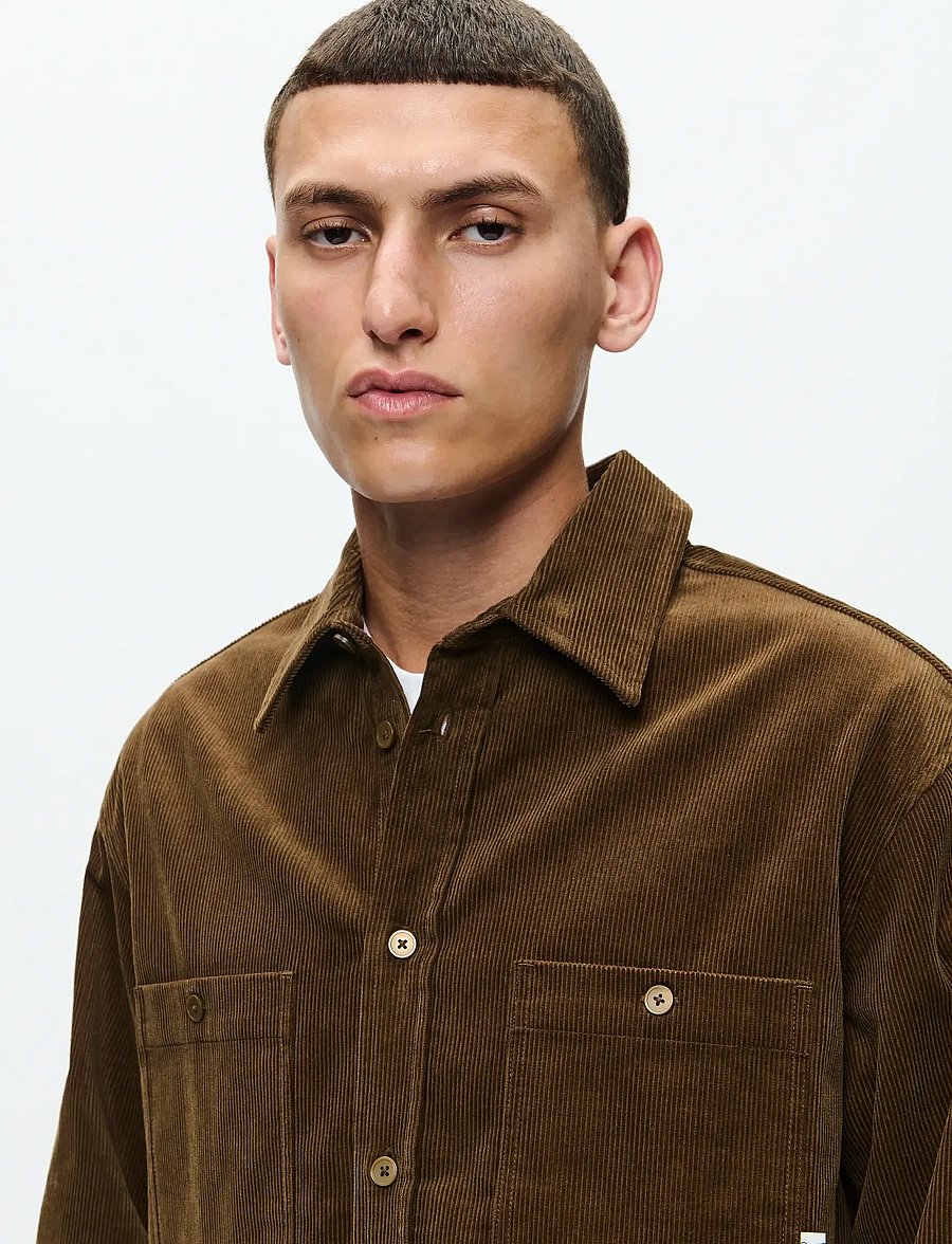 WOOD WOOD - WWCooper overshirt 25258 - desert palm - 2