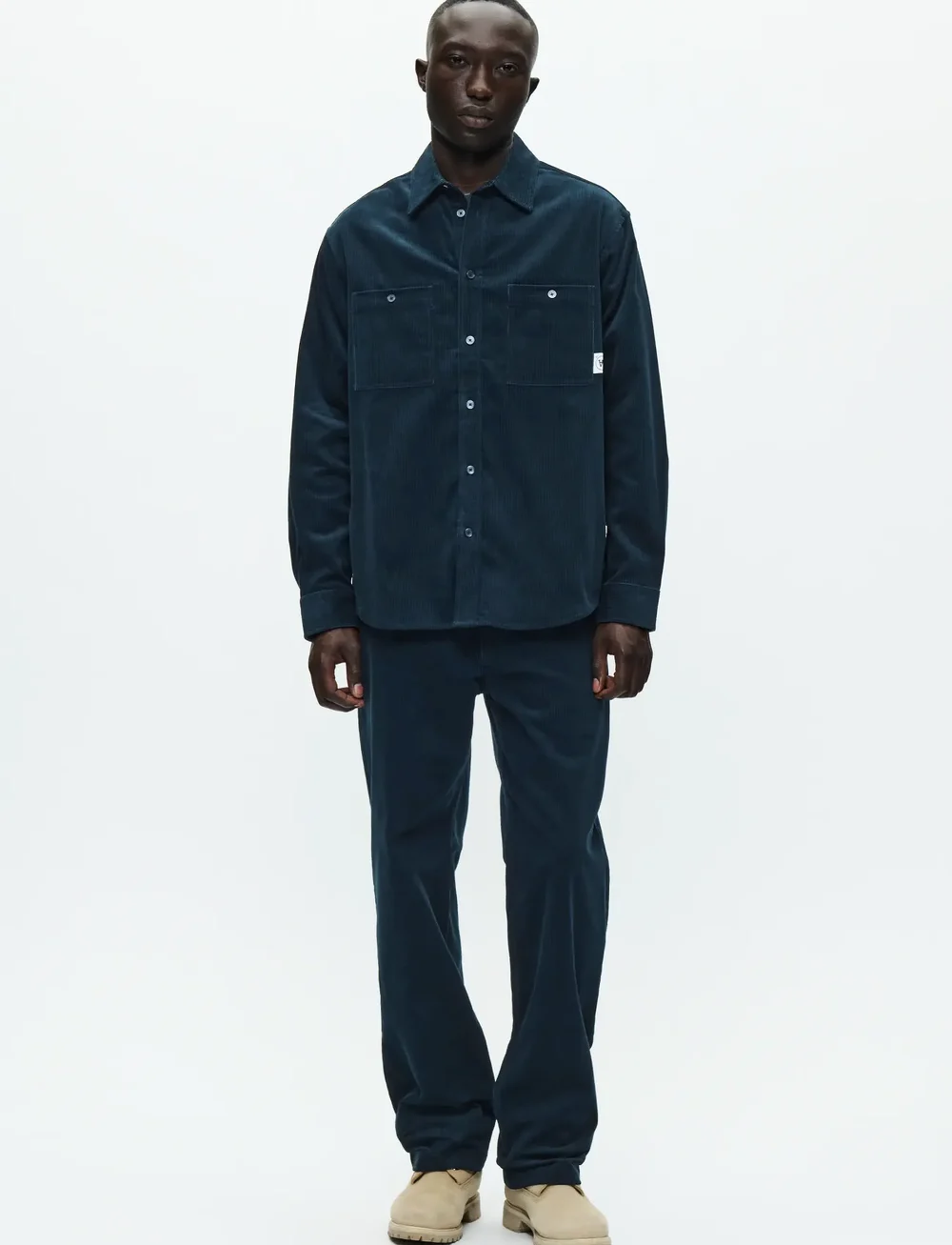 WOOD WOOD - WWCooper overshirt 25258 - fløjlsskjorter - salute - 2