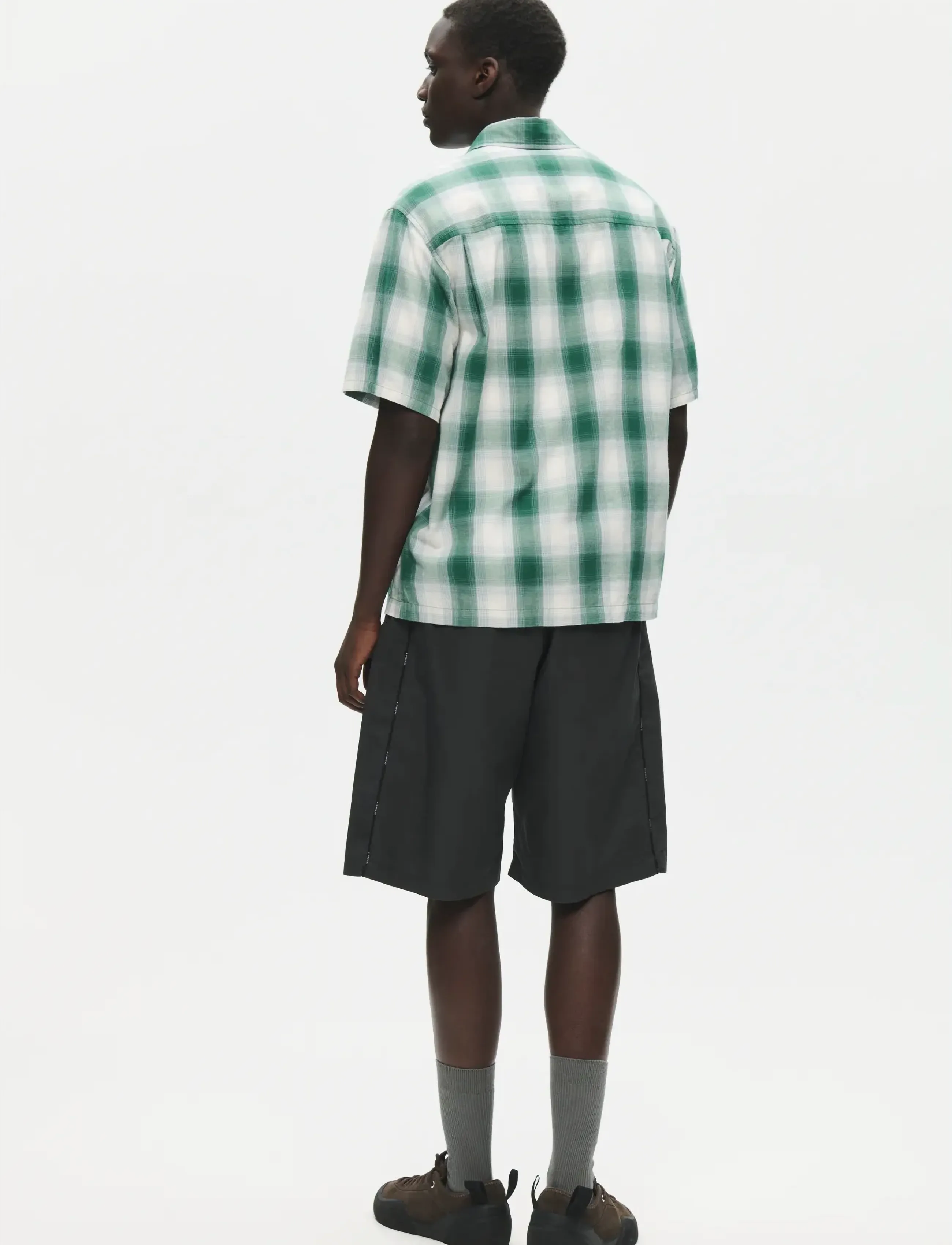 WOOD WOOD - WWCooper SS shirt 25433 - ternede skjorter - eden check - 2