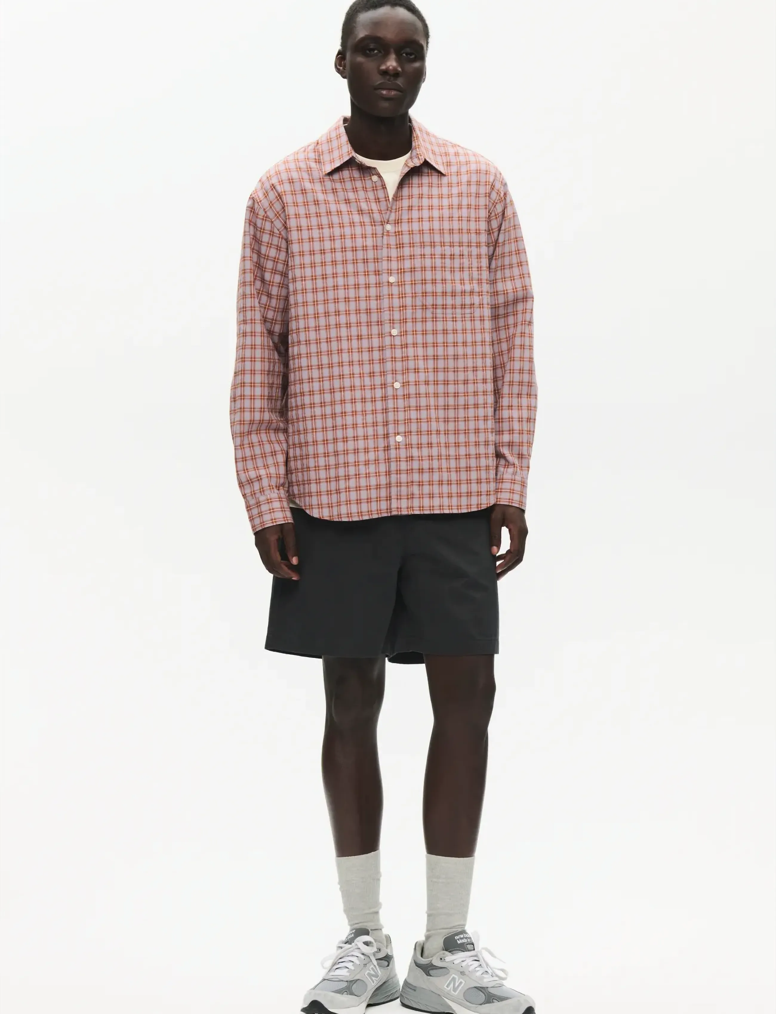 WOOD WOOD - WWCooper shirt 25425 - ternede skjorter - ginger bread check - 4