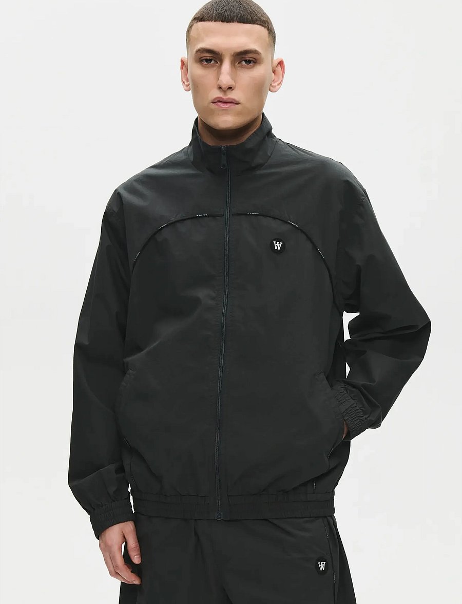 WOOD WOOD - WWFrankie X jacket 25428 - fall jackets - pirate black - 2