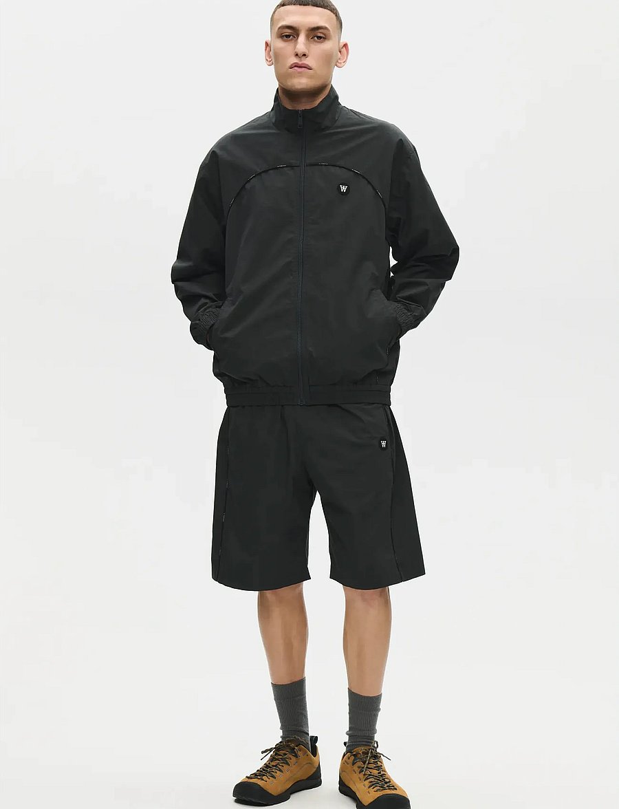 WOOD WOOD - WWFrankie X jacket 25428 - fall jackets - pirate black - 3