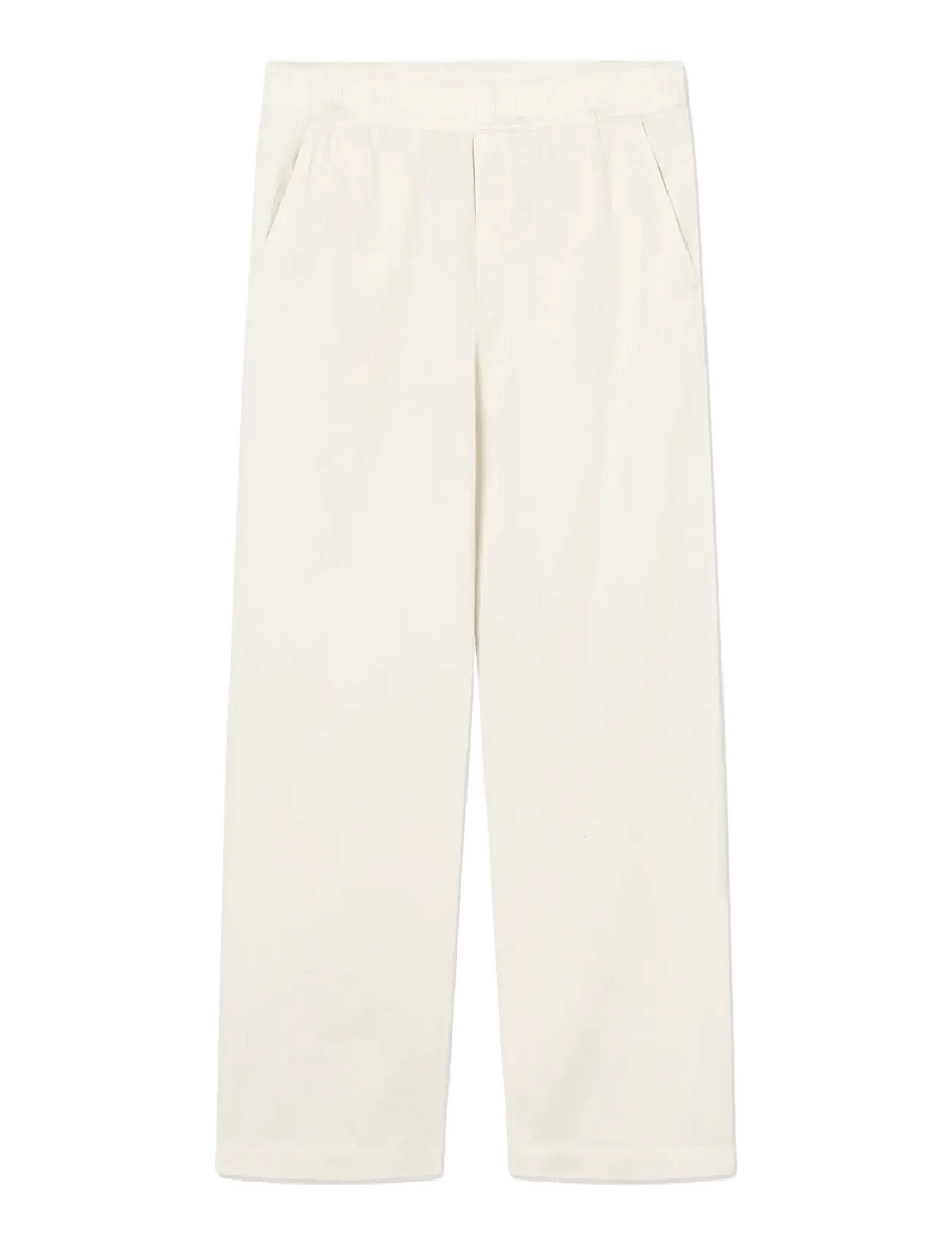 WOOD WOOD - WWLax trousers 25427 - casual trousers - silver birch - 1