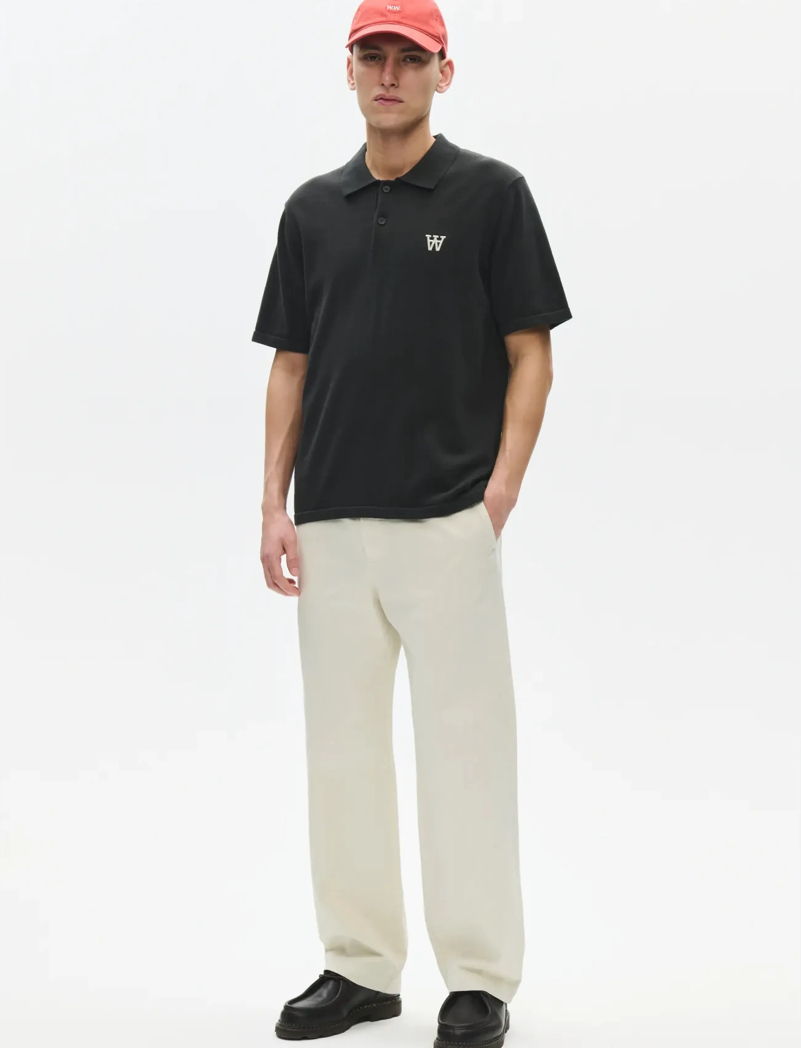 WOOD WOOD - WWLax trousers 25427 - pantalons décontractés - silver birch - 3