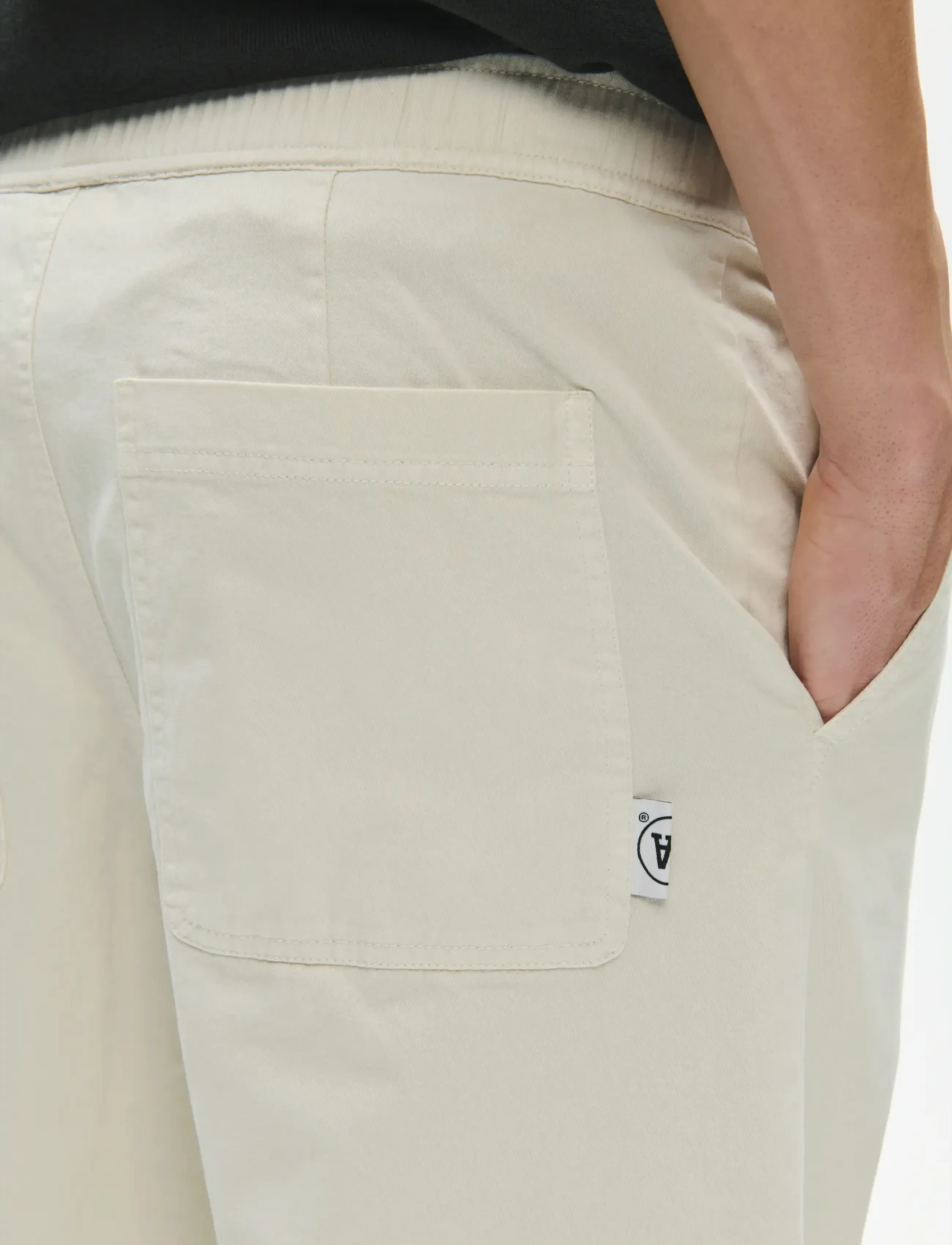 WOOD WOOD - WWLax trousers 25427 - pantalons décontractés - silver birch - 4