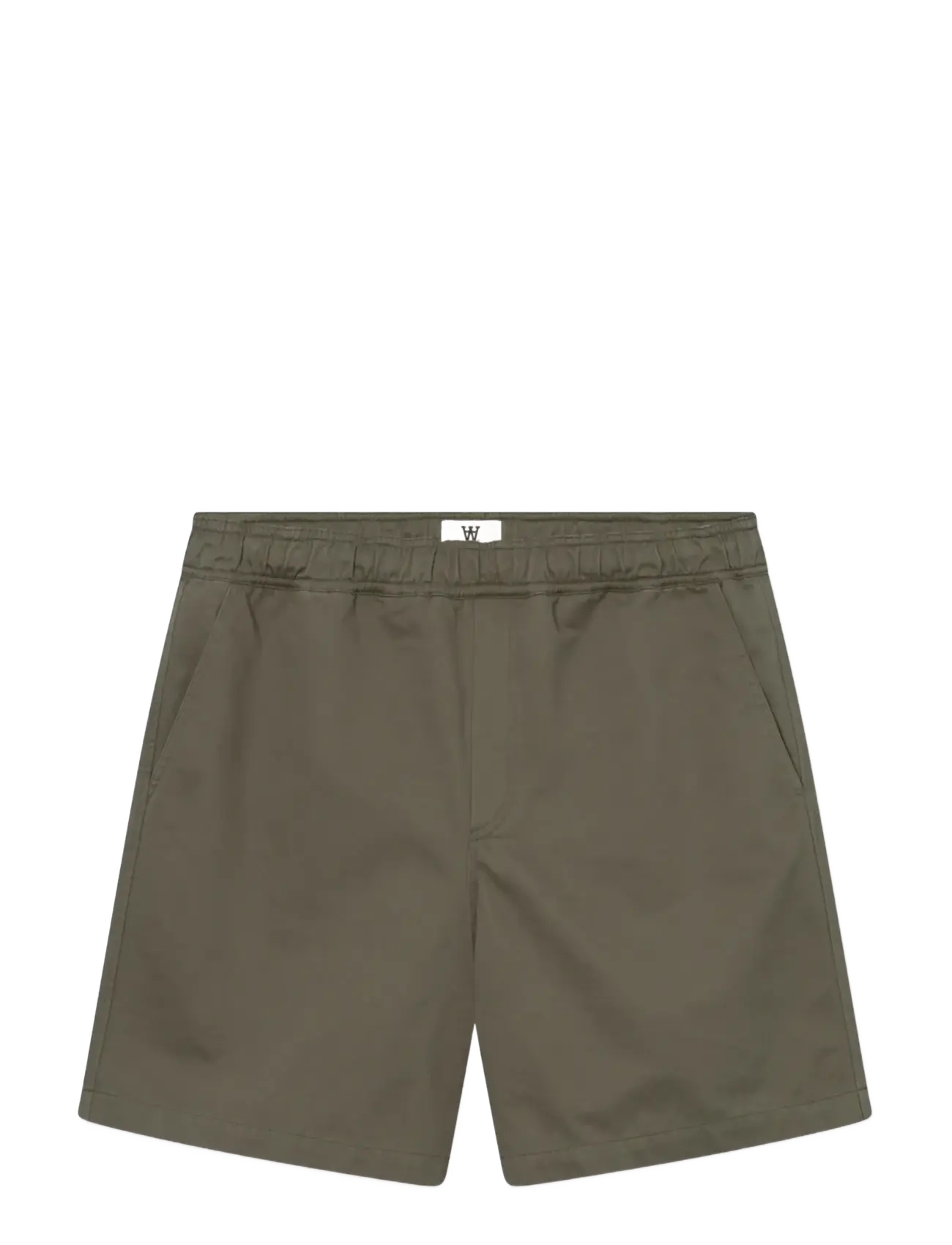 WOOD WOOD WWLax shorts 25435 - Šorti - DEEP DEPTHS / khaki/green