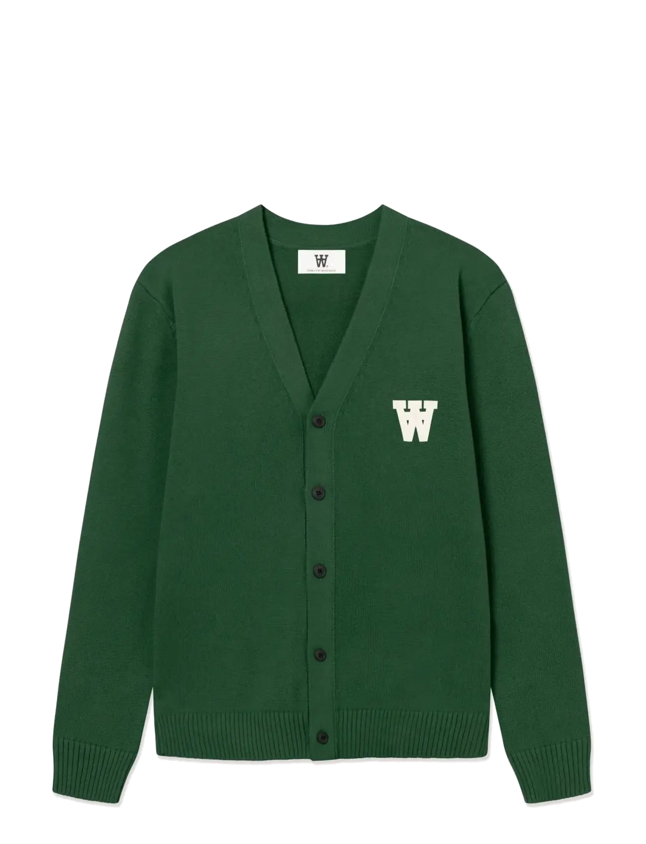 WOOD WOOD Wwtay Cardigan 25163 Grün - XL - Herren