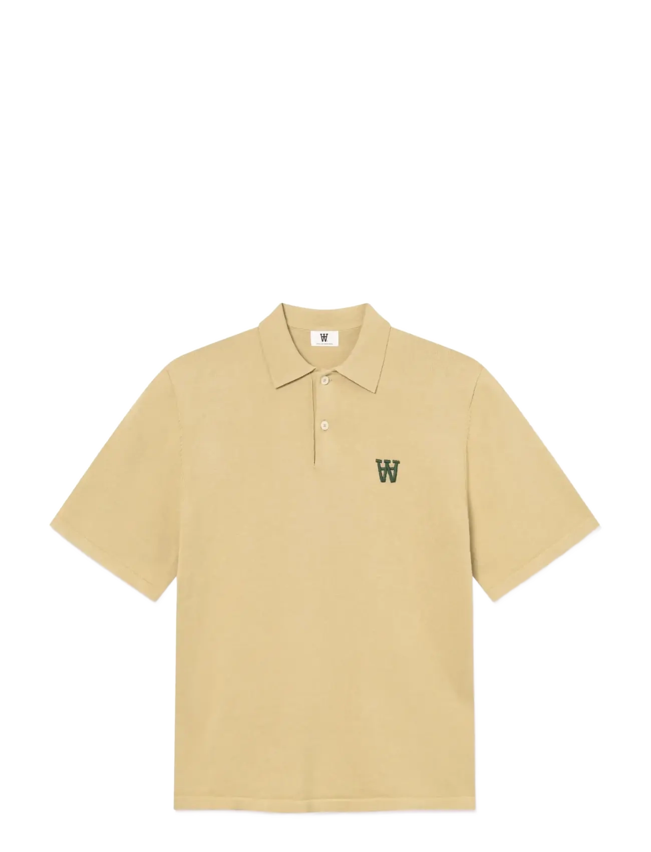WOOD WOOD Wwmikkel Polo 25409 Beige - L - Herren