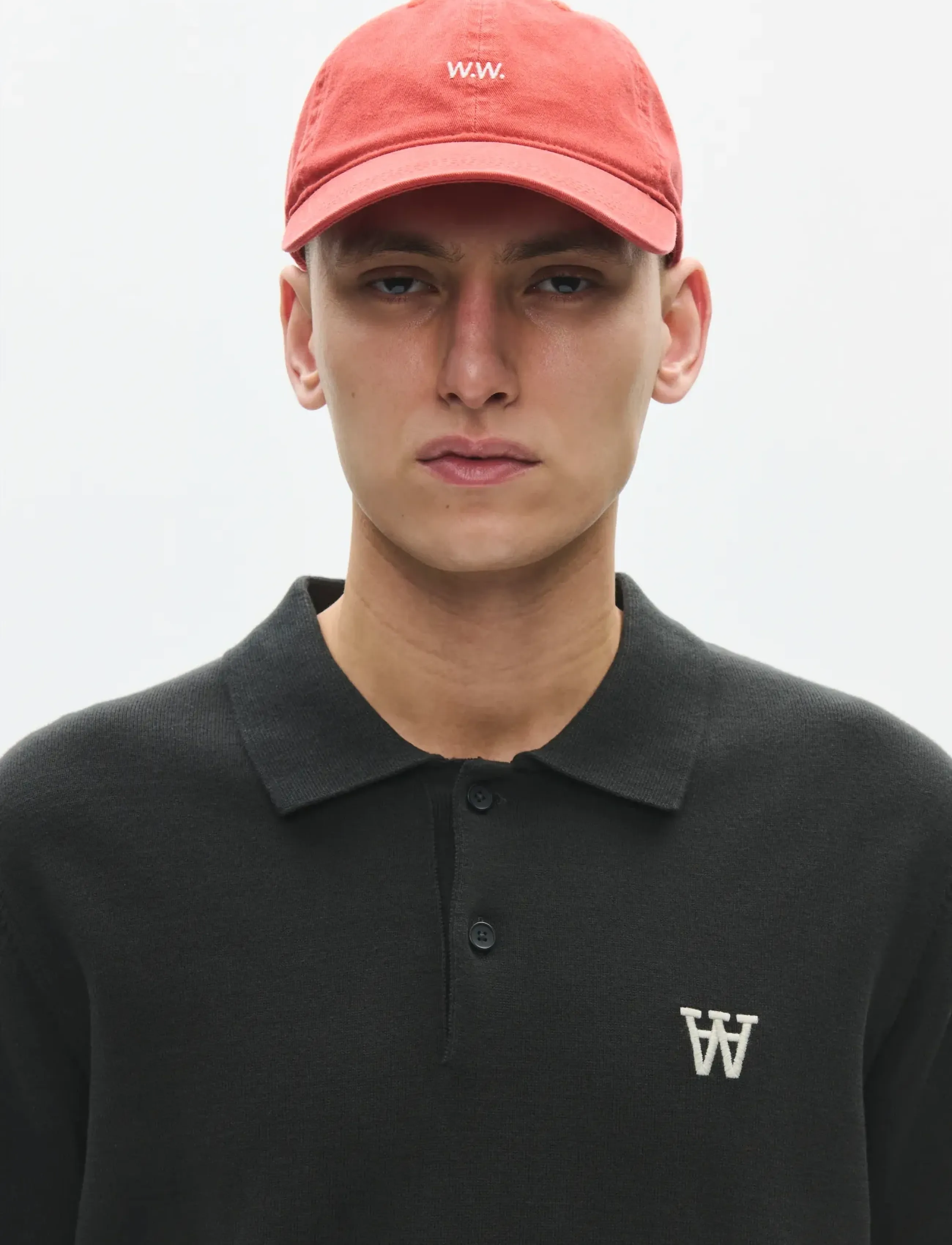 WOOD WOOD - WWMikkel polo 25409 - kortærmede poloer - pirate black - 2