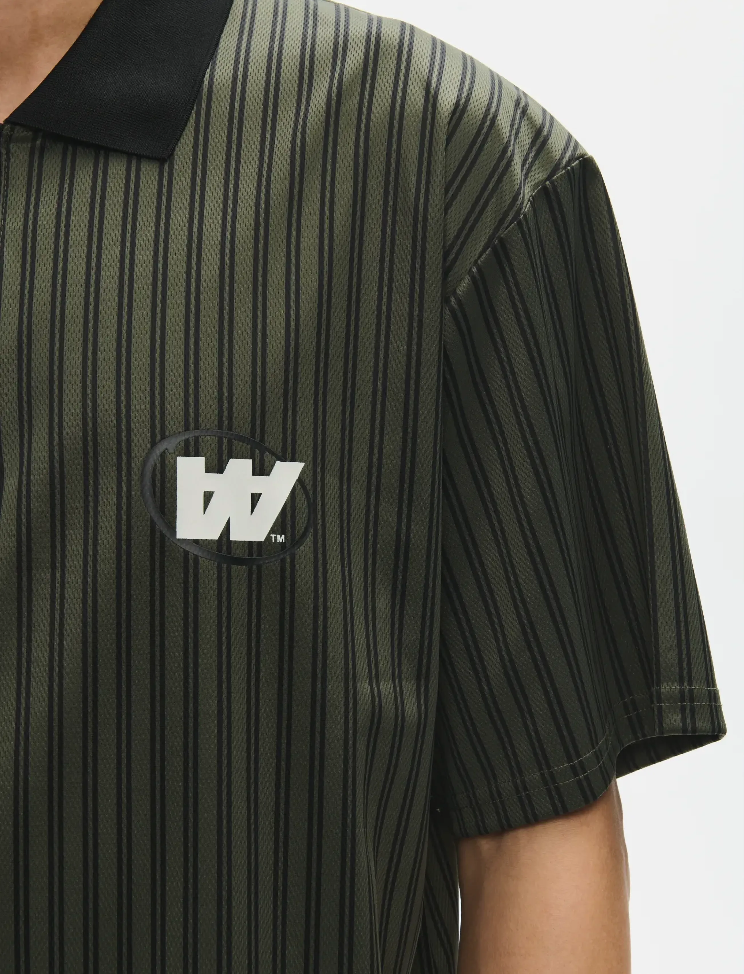WOOD WOOD - WWLama polo 25418 - kortærmede poloer - deep depths stripe - 4