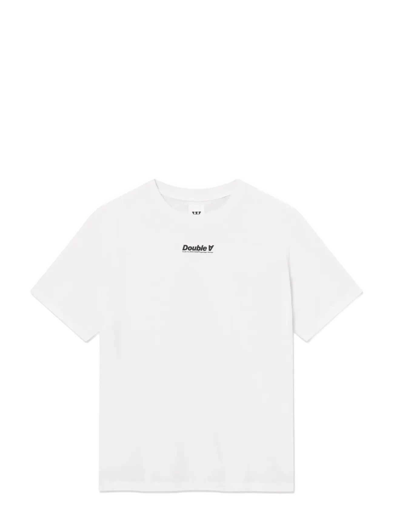 WOOD WOOD Wwace Roller Tee 25074, Tryckt T-Shirt, Vit, Str: L