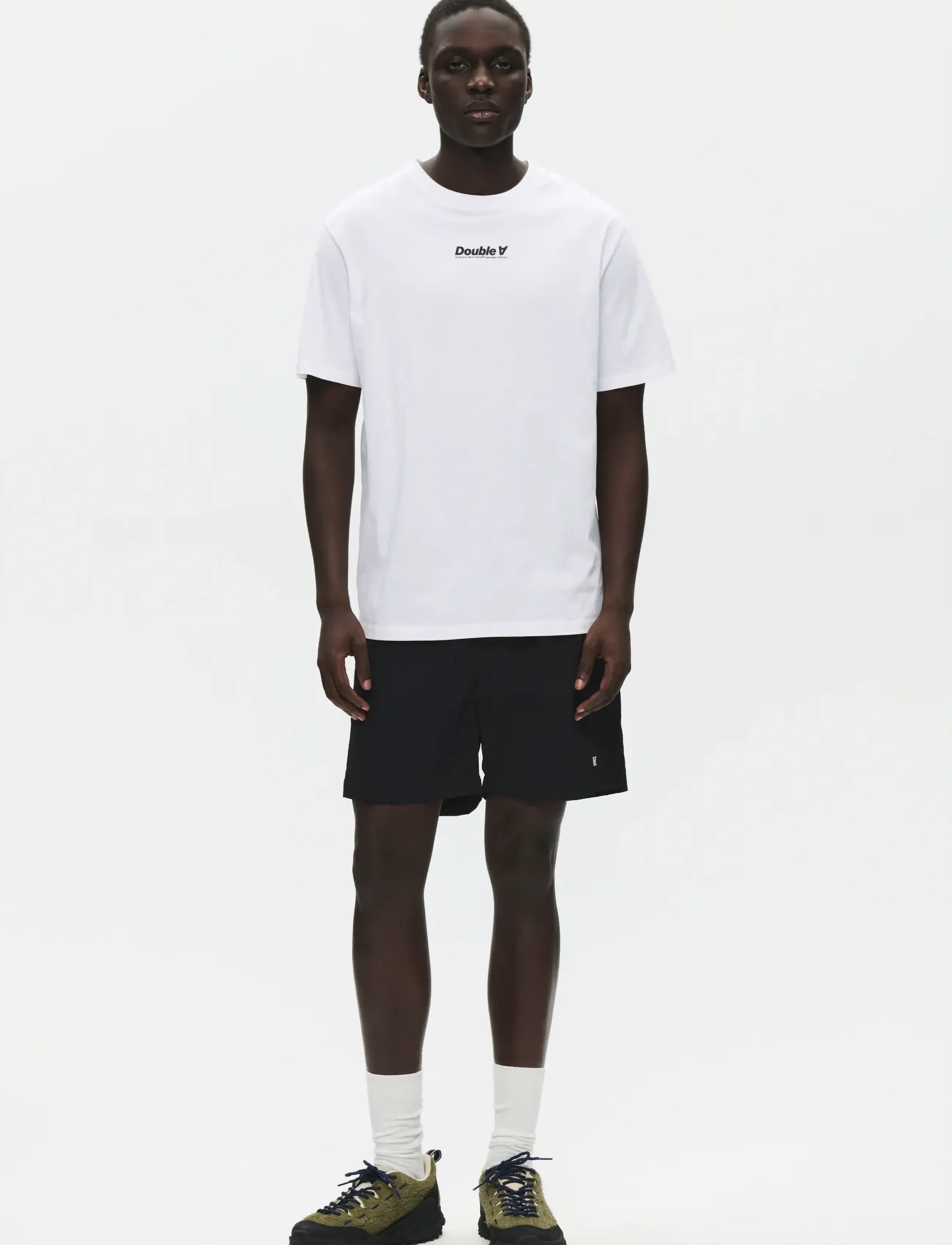 WOOD WOOD - WWAce roller tee 25074 - kortärmade t-shirts - bright white - 3