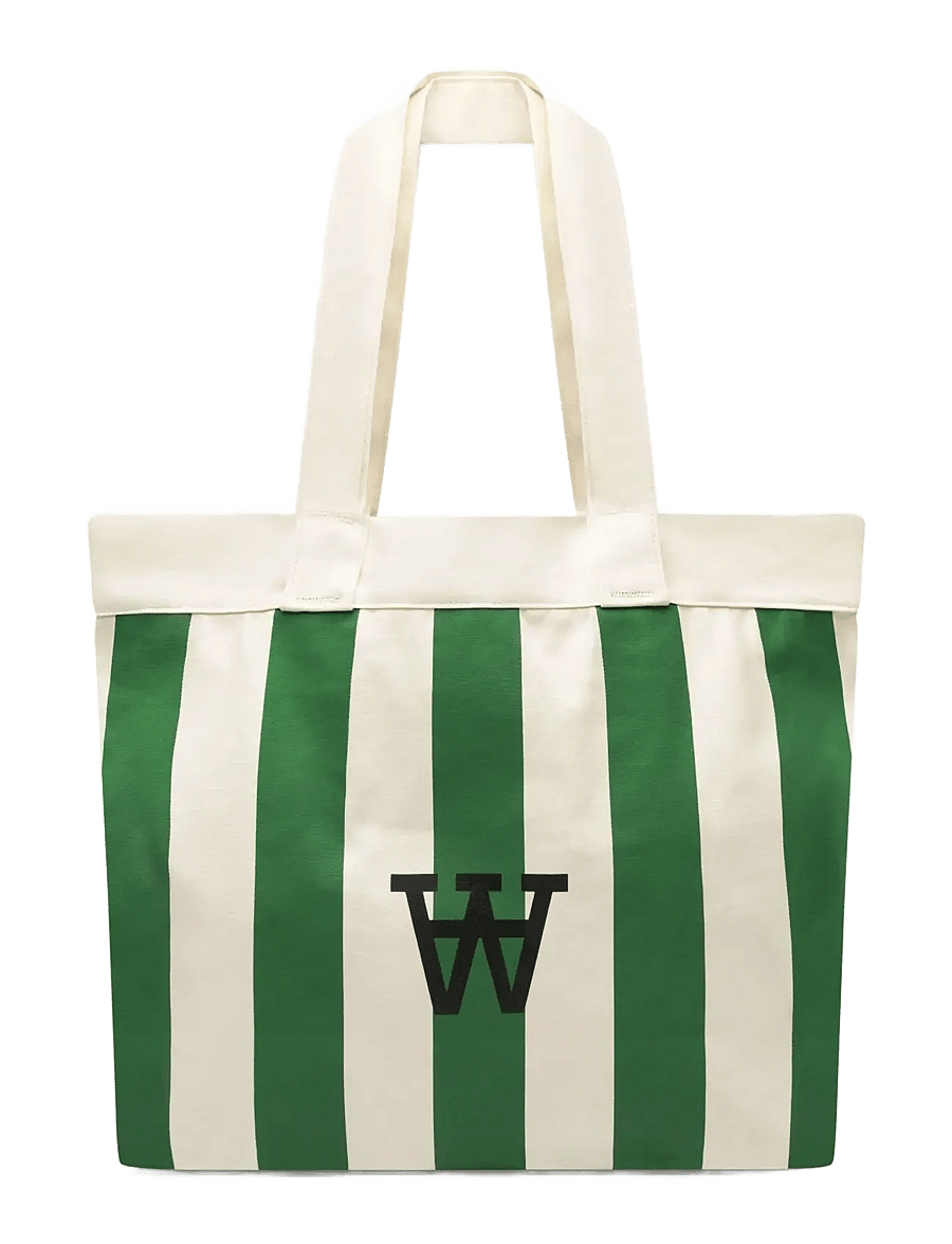WOOD WOOD - WWConner stripe tote bag 25306 - achetez par style - eden green stripe - 1