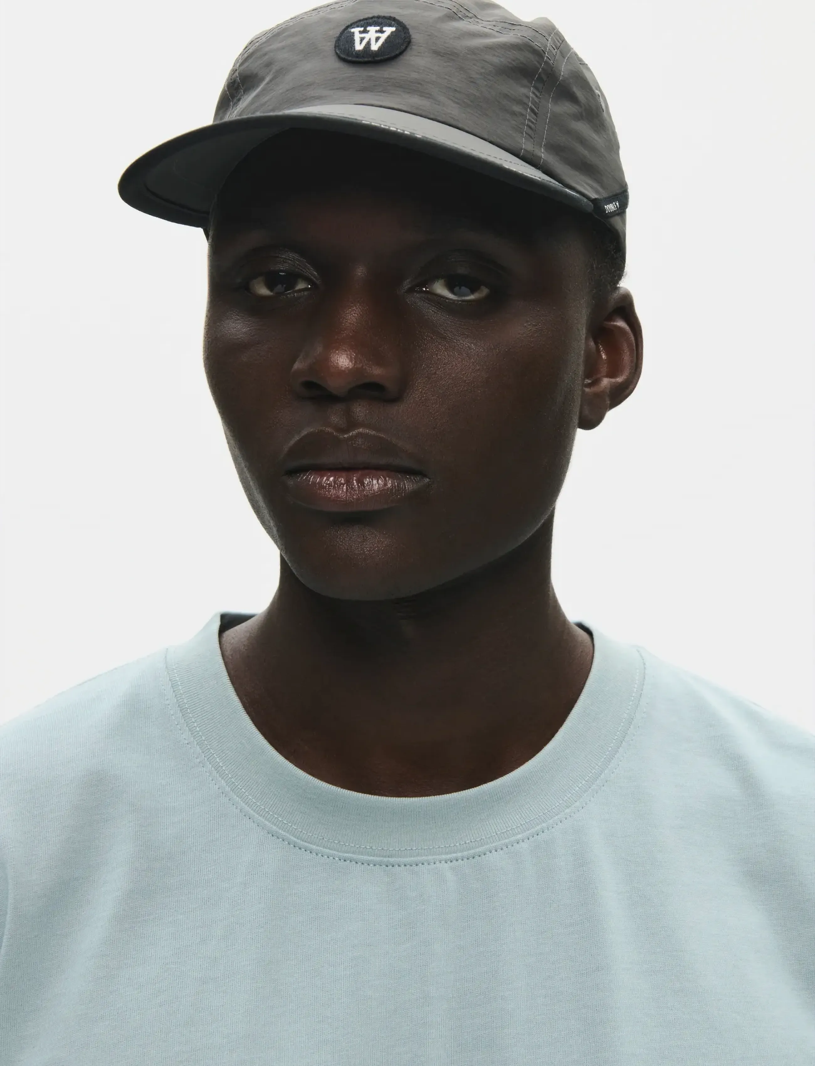 WOOD WOOD Wwwasim Cap 25160, Mænd, 5-Panel Kasket, Grå, Str: ONE SIZE