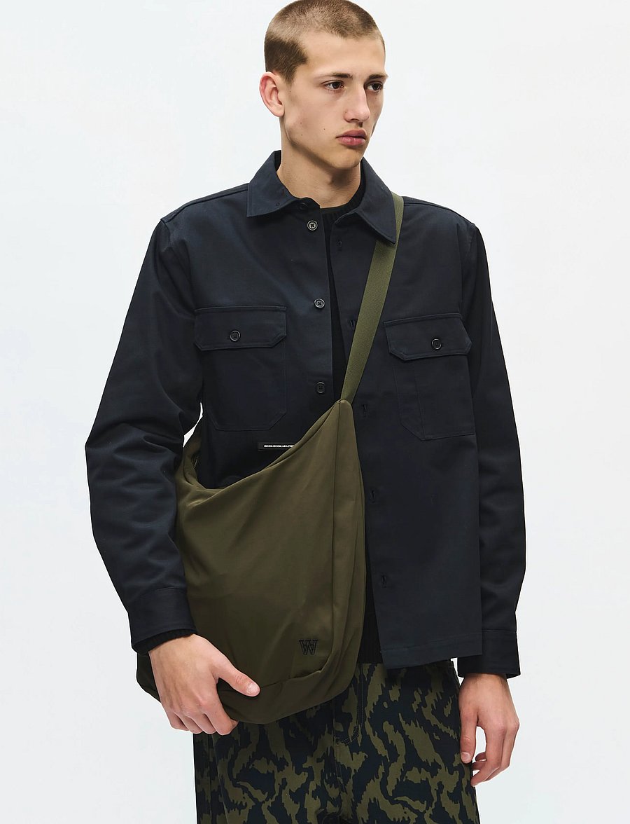 WOOD WOOD - WWPlato cross over bag 25346 - shop efter stil - grape leaf - 0