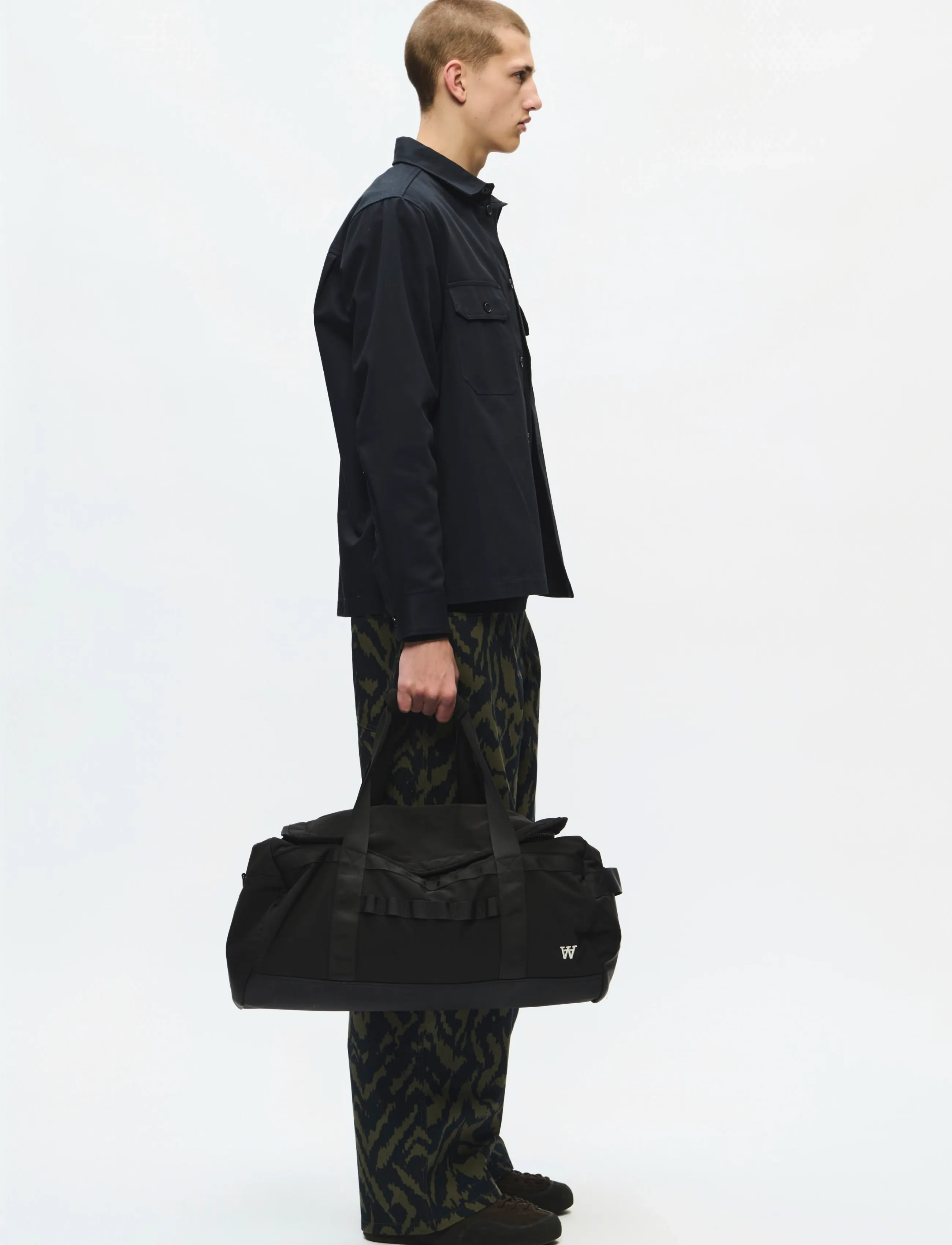 WOOD WOOD - WWKlaus duffle bag 25346 - black - 5