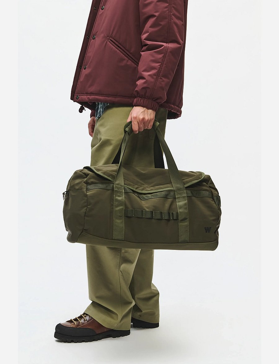 WOOD WOOD - WWKlaus duffle bag 25346 - duffel reisikotid - grape leaf - 0