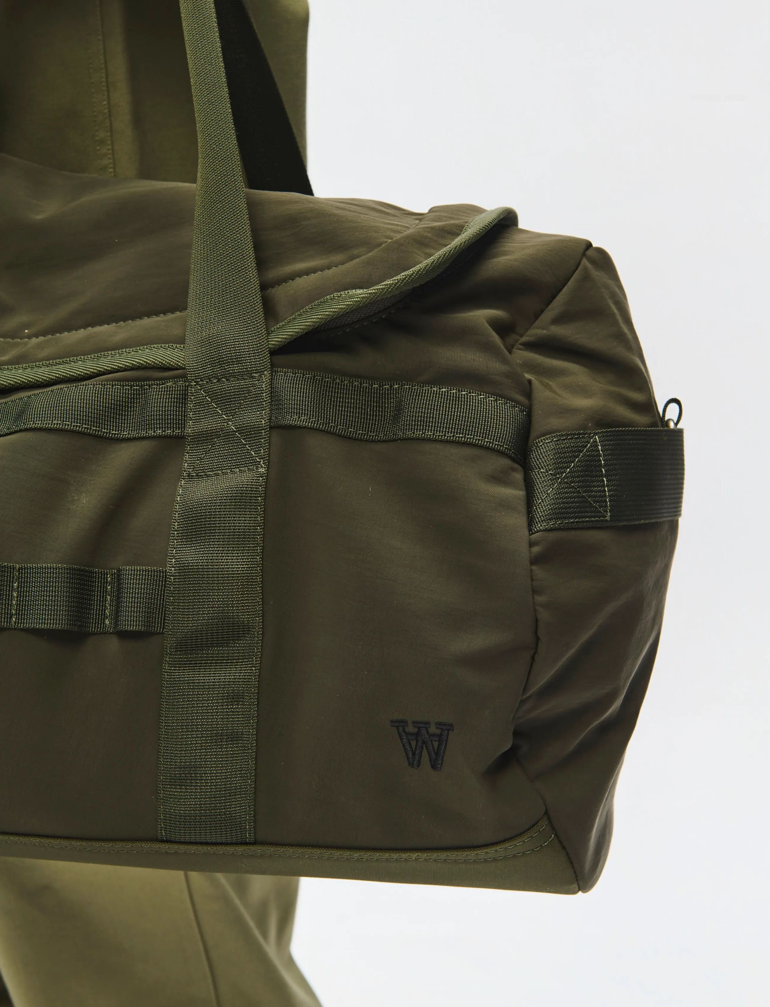 WOOD WOOD - WWKlaus duffle bag 25346 - grape leaf - 4